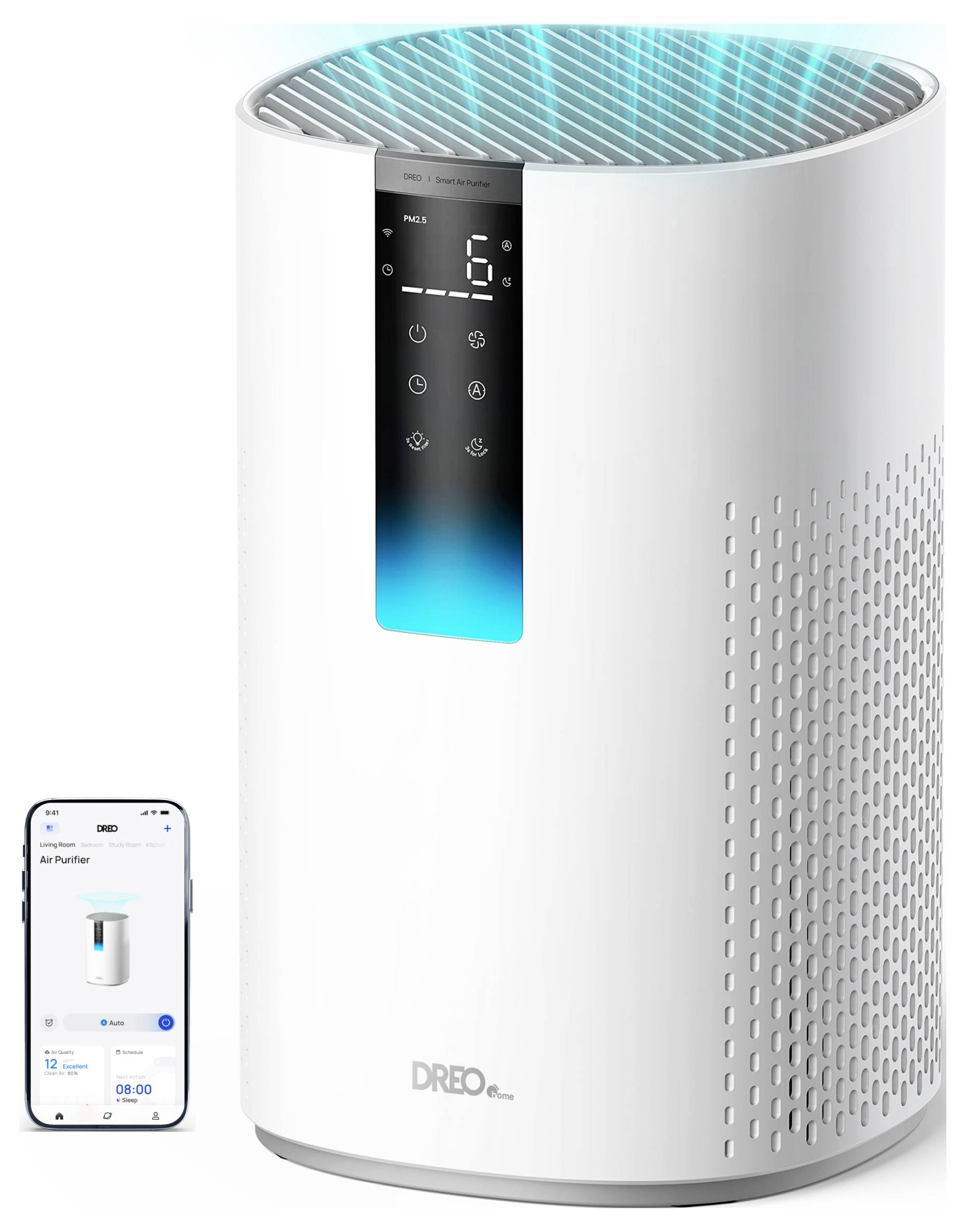 DREO DR-HAP005S Dreo - Air Purifier 605S, 5-in-1 - Smart Luftreiniger Weiß