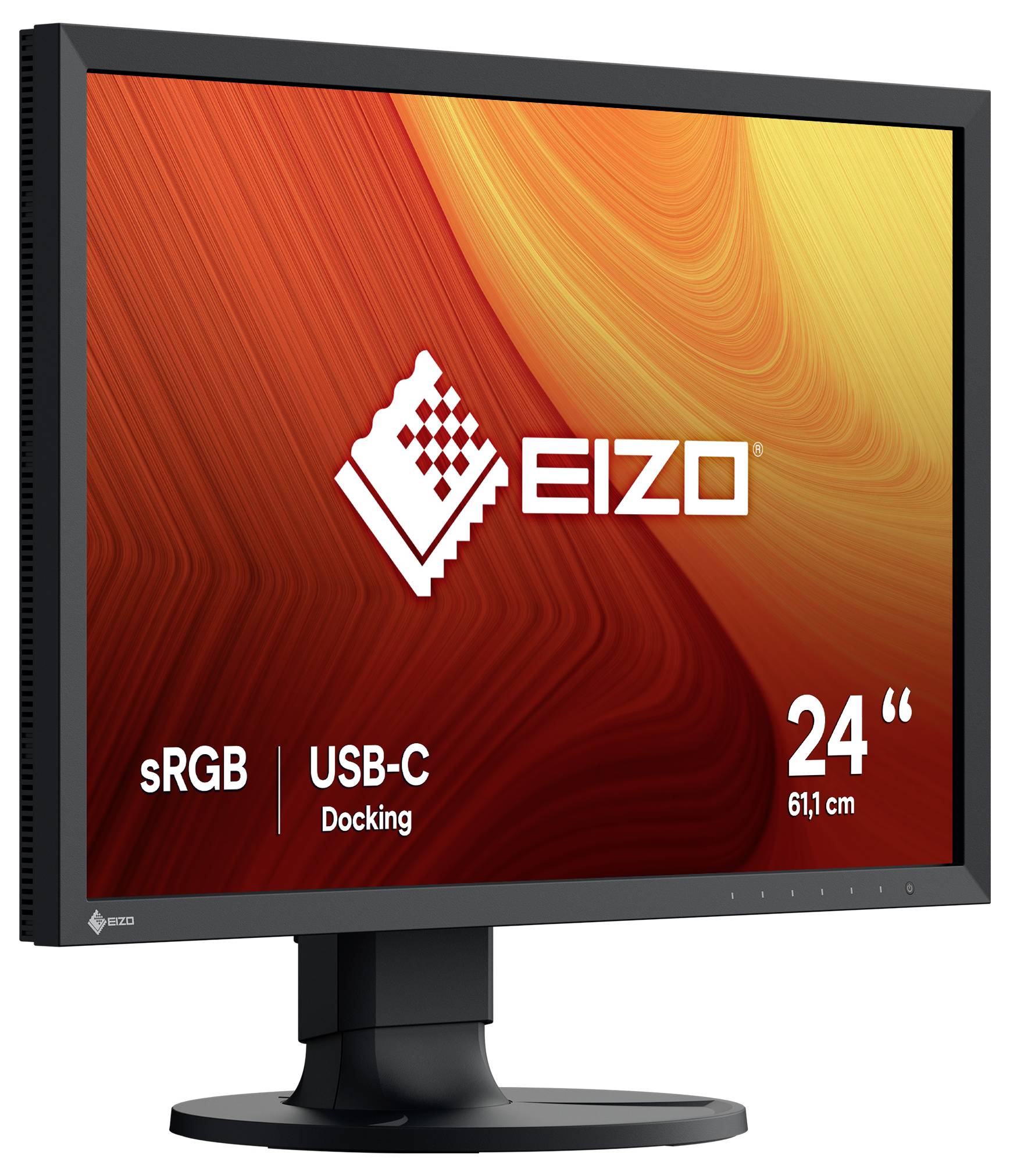 EIZO 61.1cm (24,1") CS2400R 16:10 HDMI+DP+USB-C IPS black retail