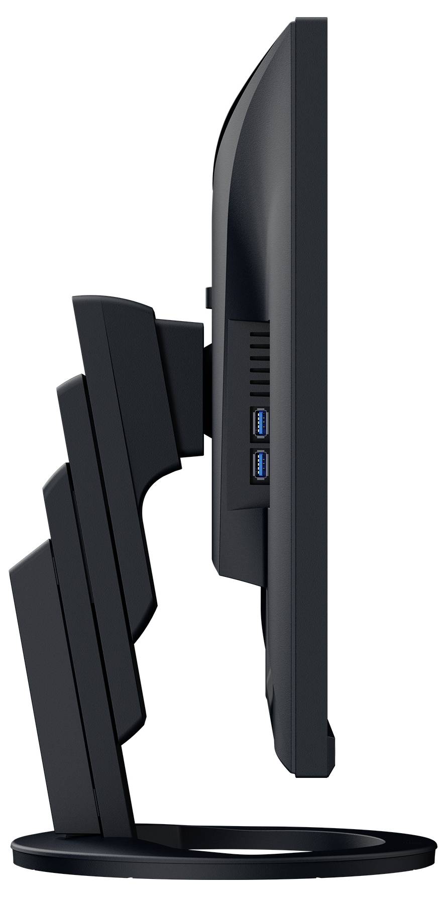 Lenovo-Monitor zeigt eine Präsentationsfolie mit dem Titel „WINDENERGIE