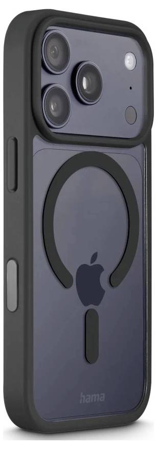 Hama Frame Protect Cover Apple iPhone 17 Pro Transparent, Schwarz 00232425