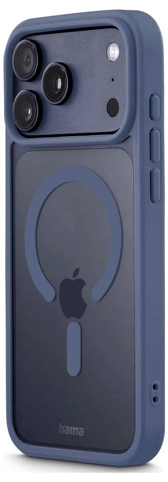 Hama Frame Protect Cover Apple iPhone 17 Pro Max Transparent, Blau 00232436