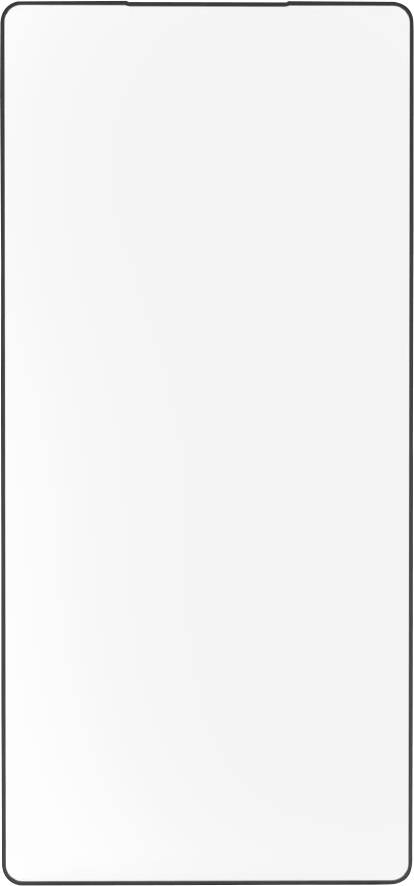 Leeres weißes abgerundetes Rechteck-Panel mit dünnem dunklem Rand.