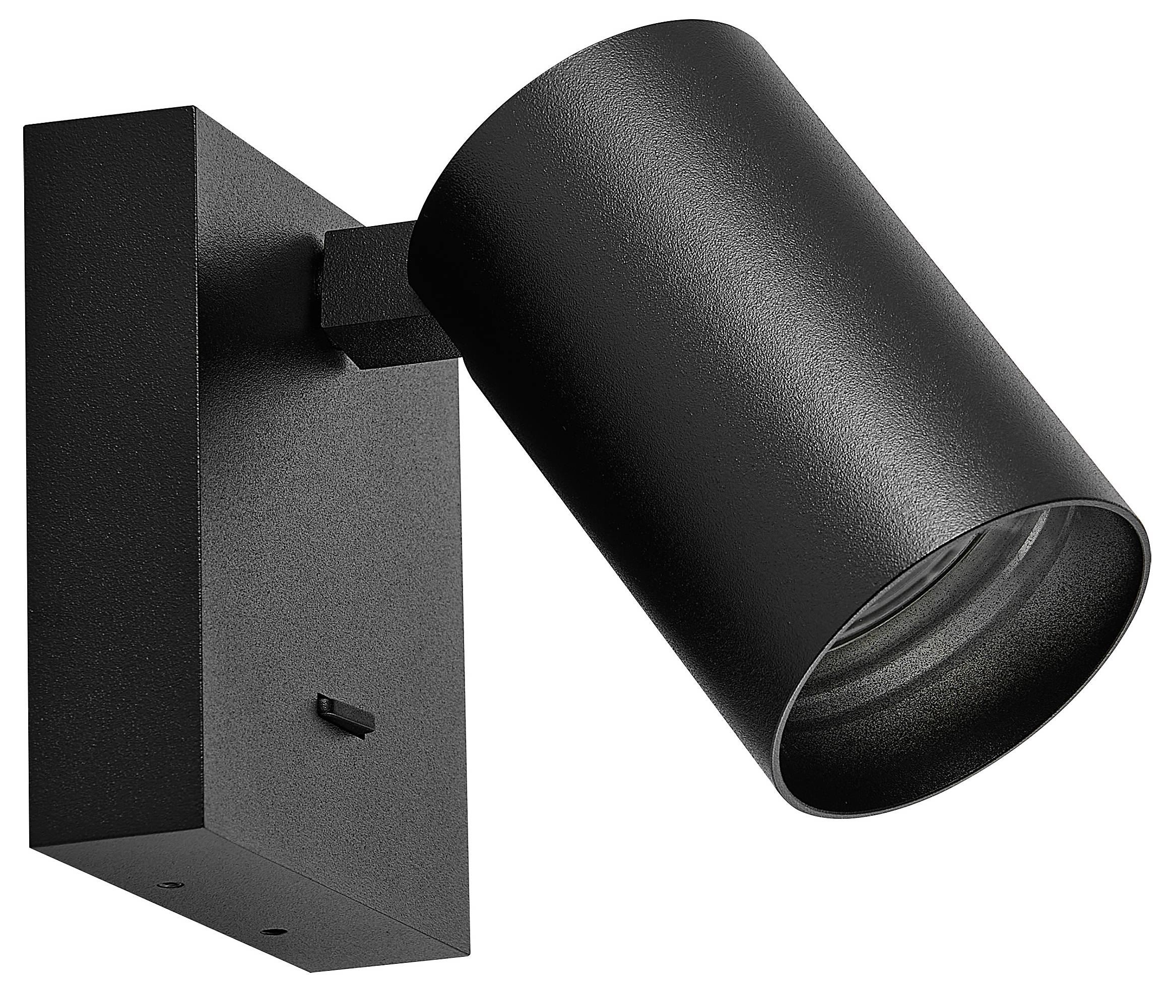 Deko Light Can Tilt Square Base 341346 Wandleuchte GU10 7.5W Schwarz (RAL 9005)