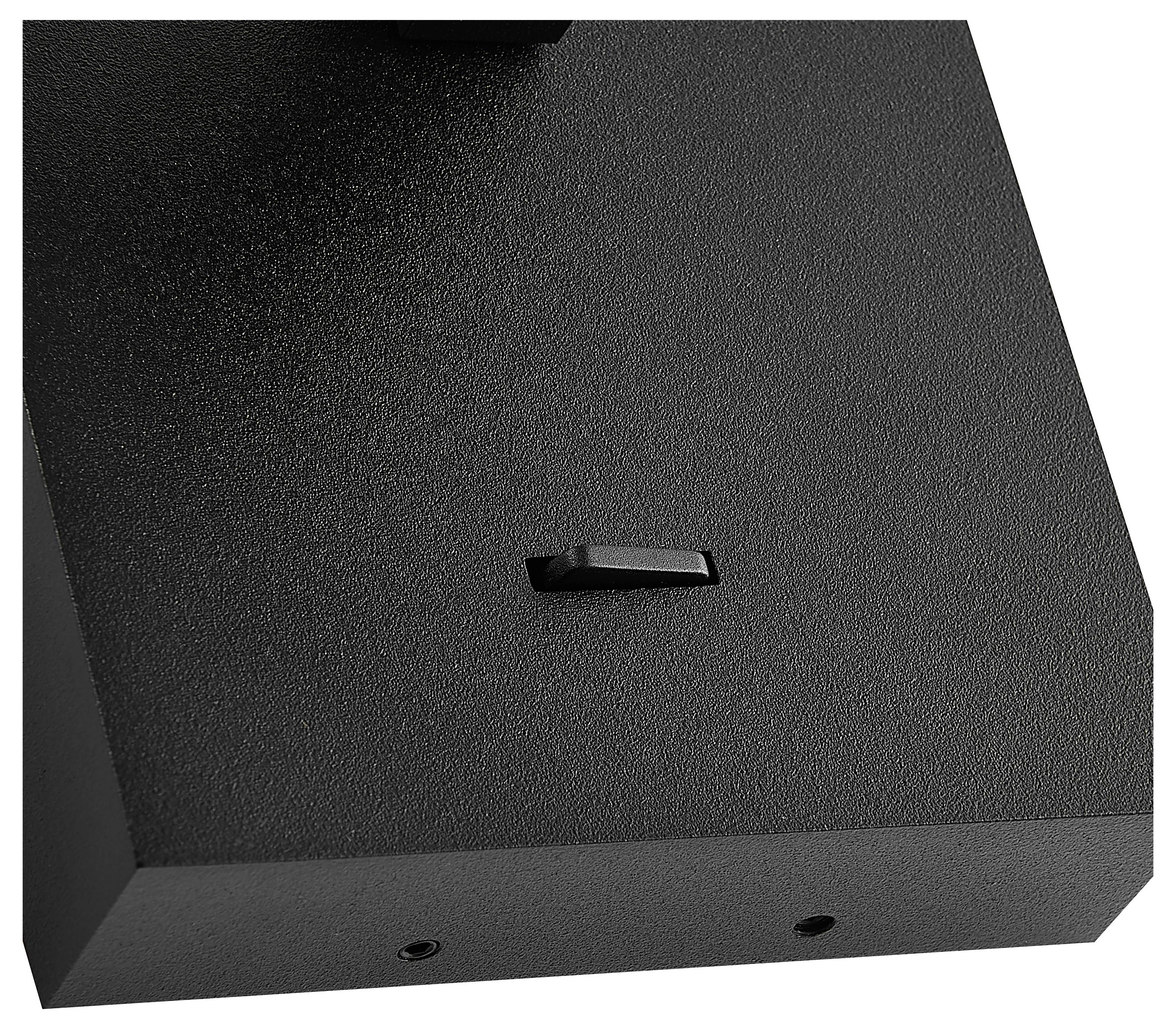 Deko Light Can Tilt Square Base 341346 Wandleuchte GU10 7.5W Schwarz (RAL 9005)