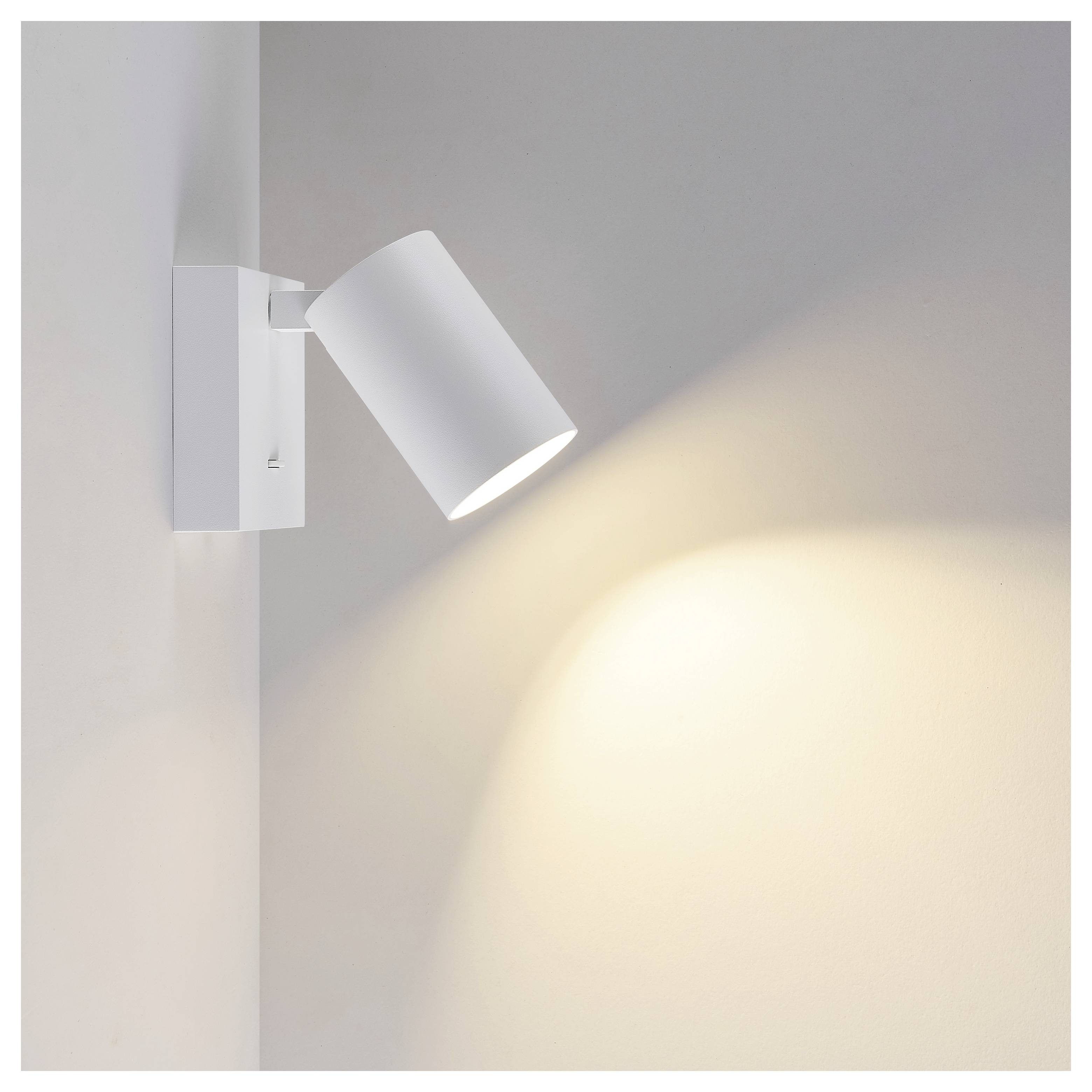 Deko Light Can Tilt Square USB Base 341347 Wandleuchte GU10 7.5W Weiß (RAL 9003)