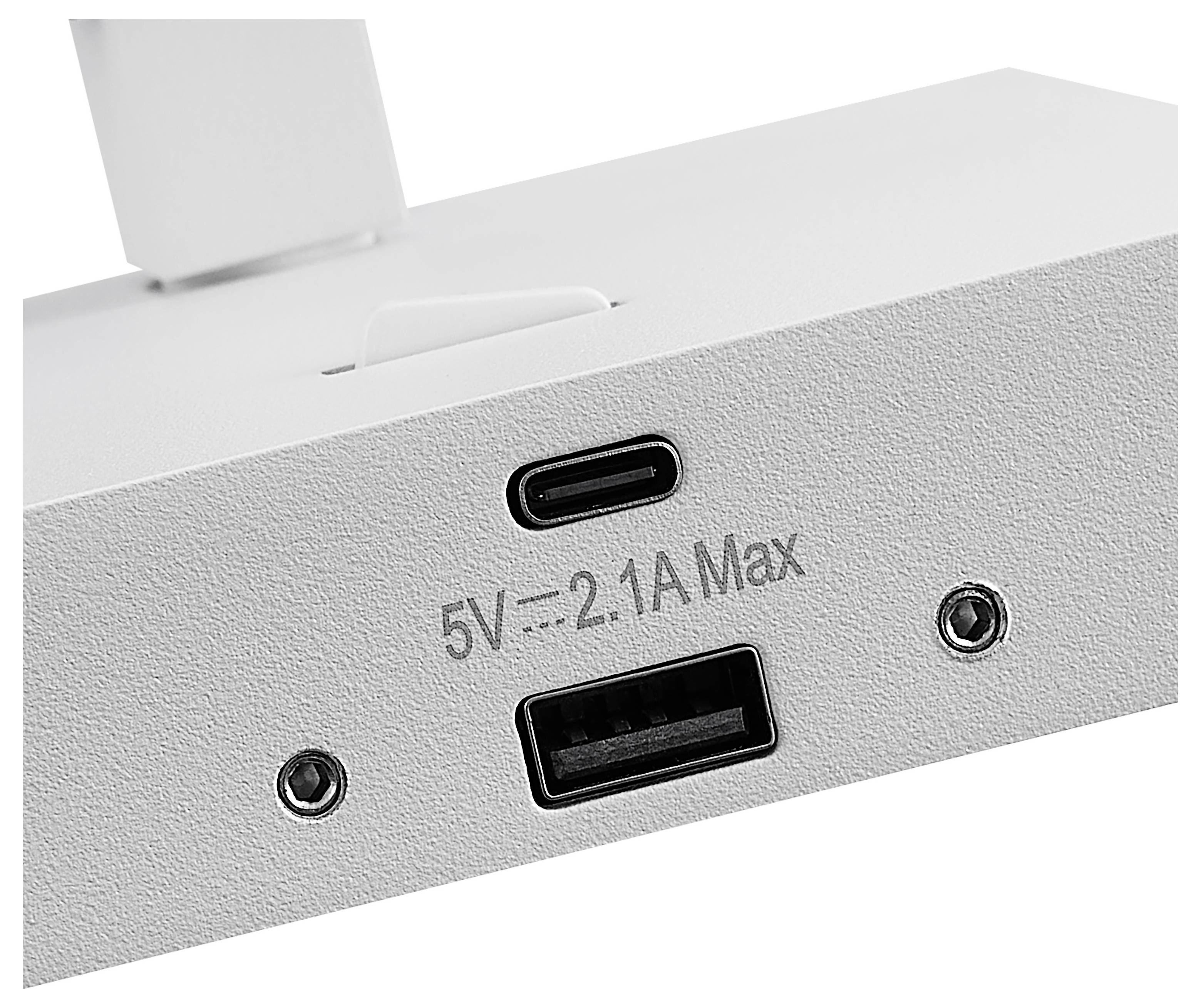 Deko Light Can Tilt Square USB Base 341347 Wandleuchte GU10 7.5W Weiß (RAL 9003)