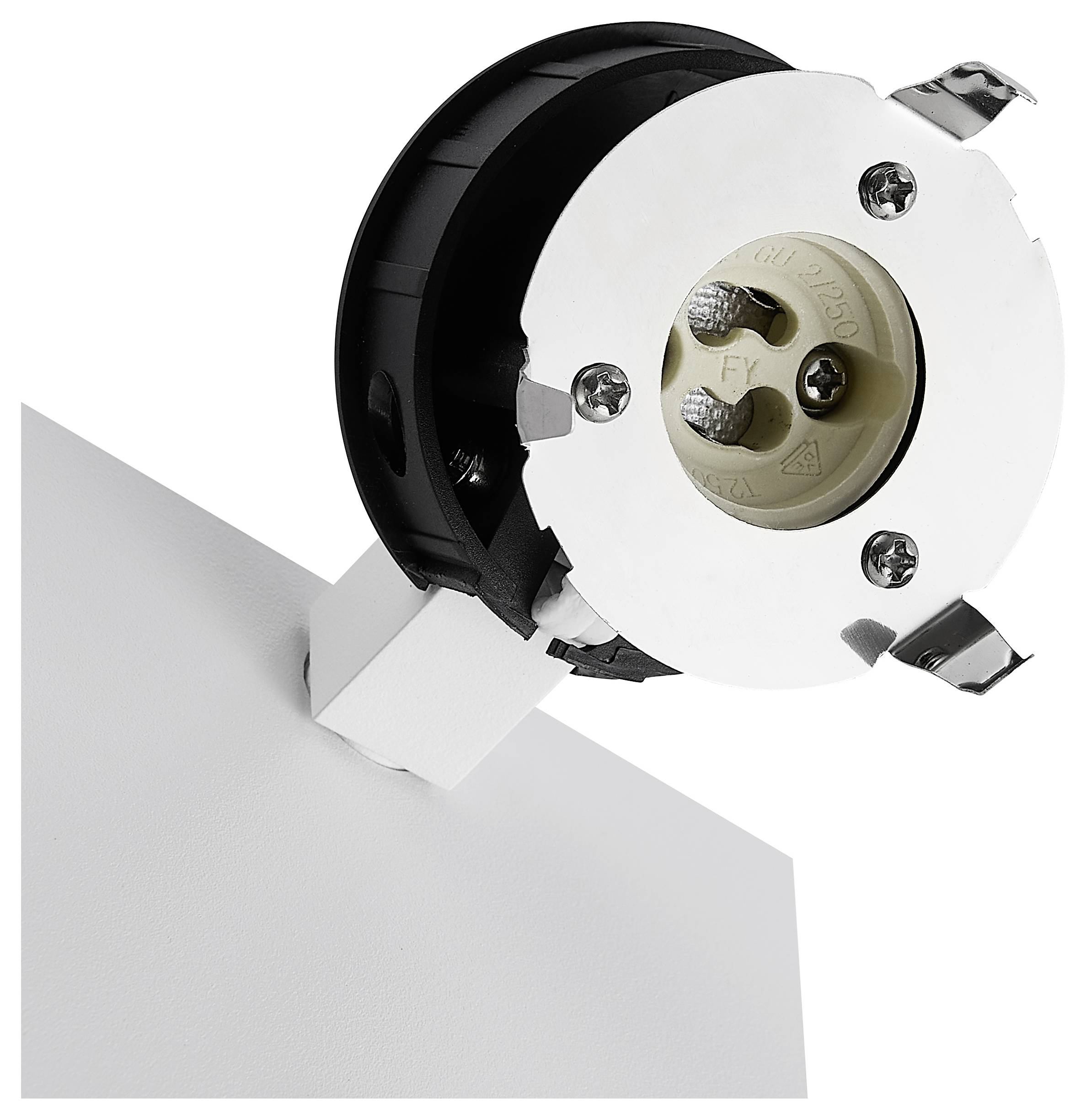 Deko Light Can Tilt Square USB Base 341347 Wandleuchte GU10 7.5W Weiß (RAL 9003)