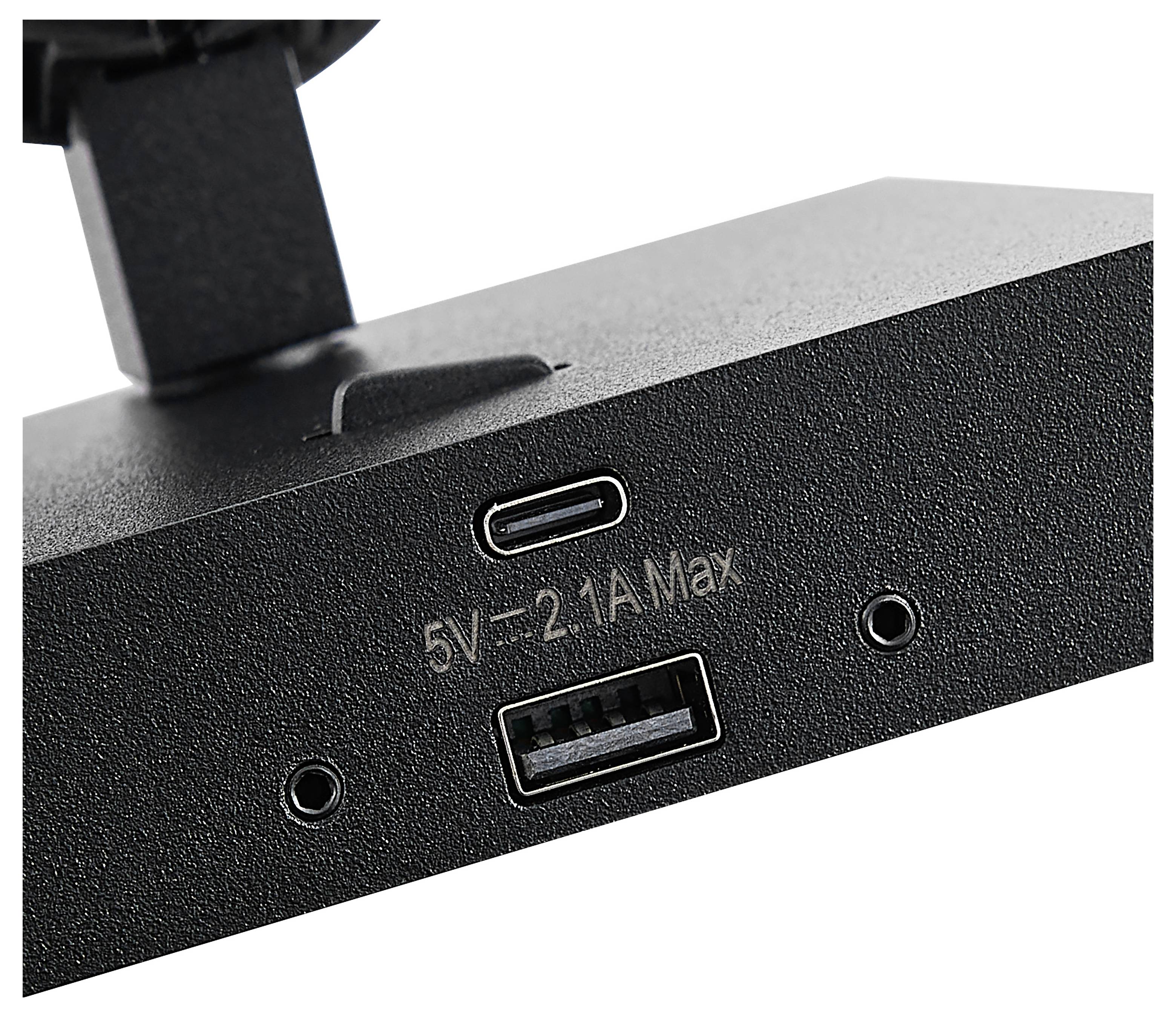 Deko Light Can Tilt Square USB Base 341348 Wandleuchte GU10 7.5W Schwarz (RAL 9005)
