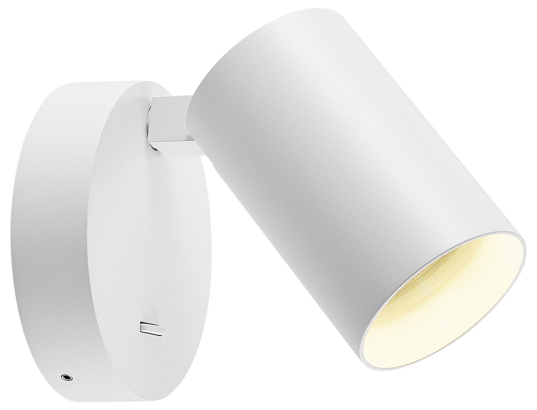 Deko Light Can Tilt Round Base 341349 Wandleuchte GU10 7.5W Weiß (RAL 9003)