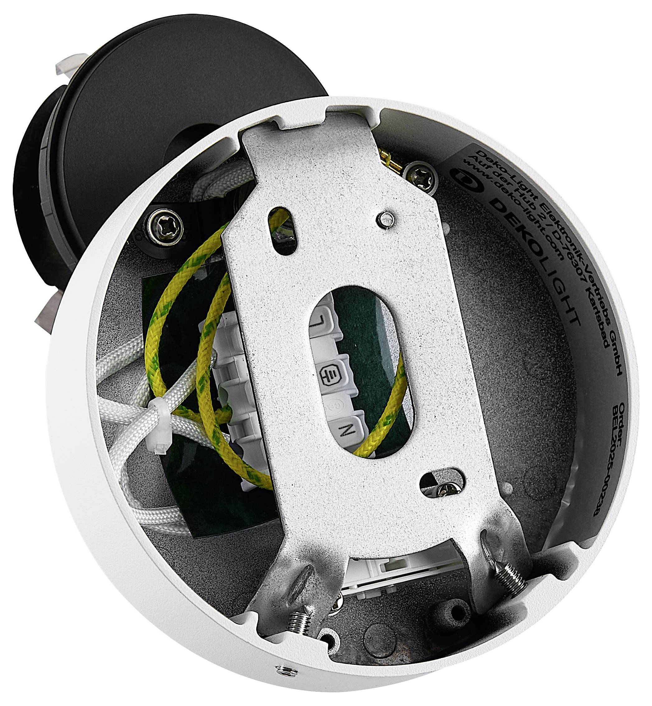 Deko Light Can Tilt Round Base 341349 Wandleuchte GU10 7.5W Weiß (RAL 9003)