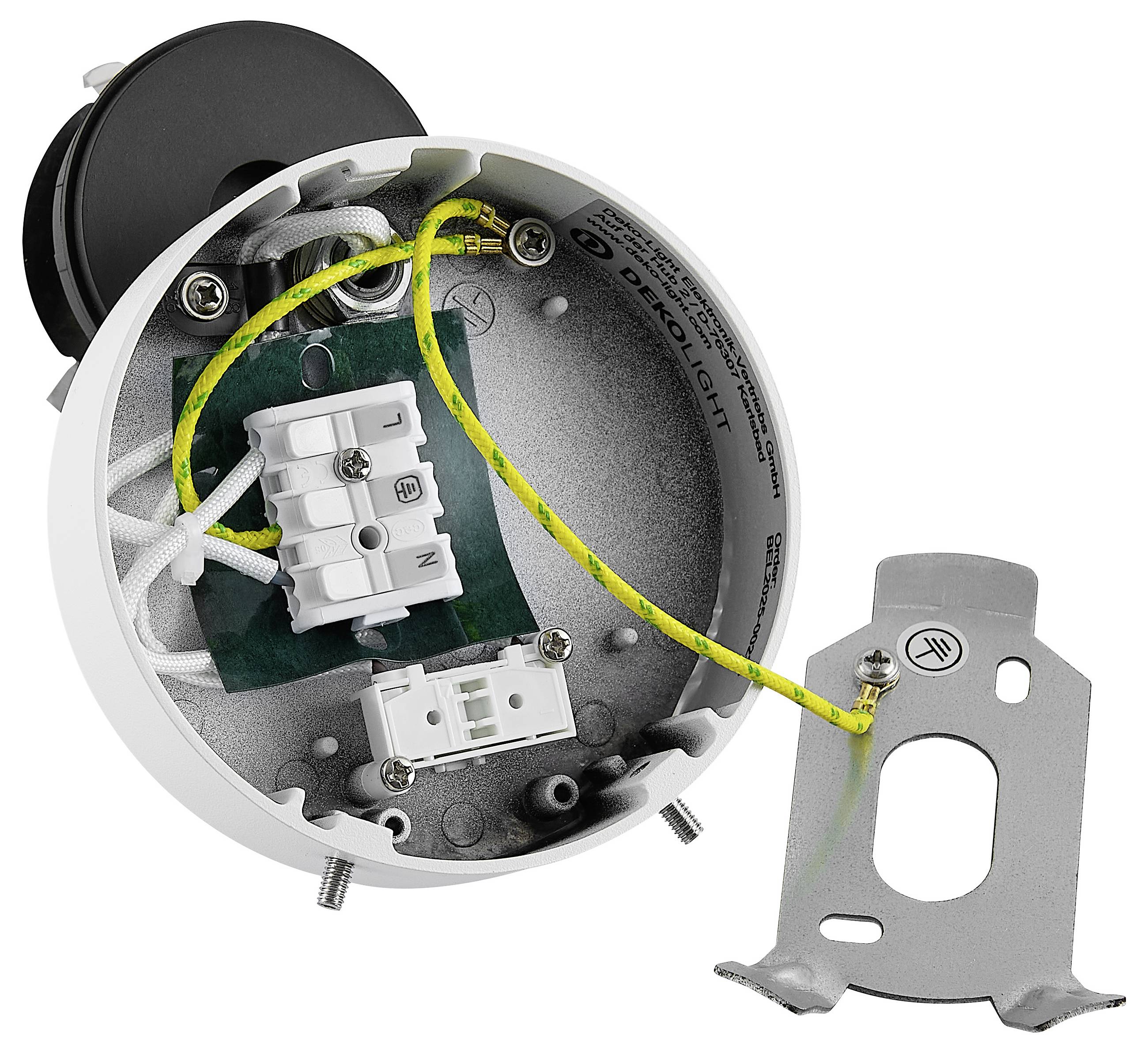 Deko Light Can Tilt Round Base 341349 Wandleuchte GU10 7.5W Weiß (RAL 9003)