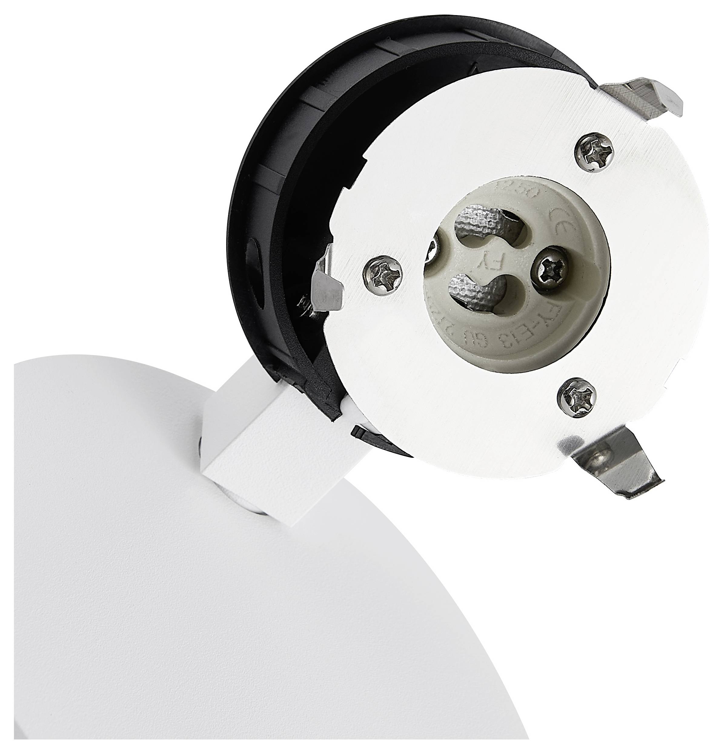 Deko Light Can Tilt Round USB Base 341351 Wandleuchte GU10 7.5W Weiß (RAL 9003)