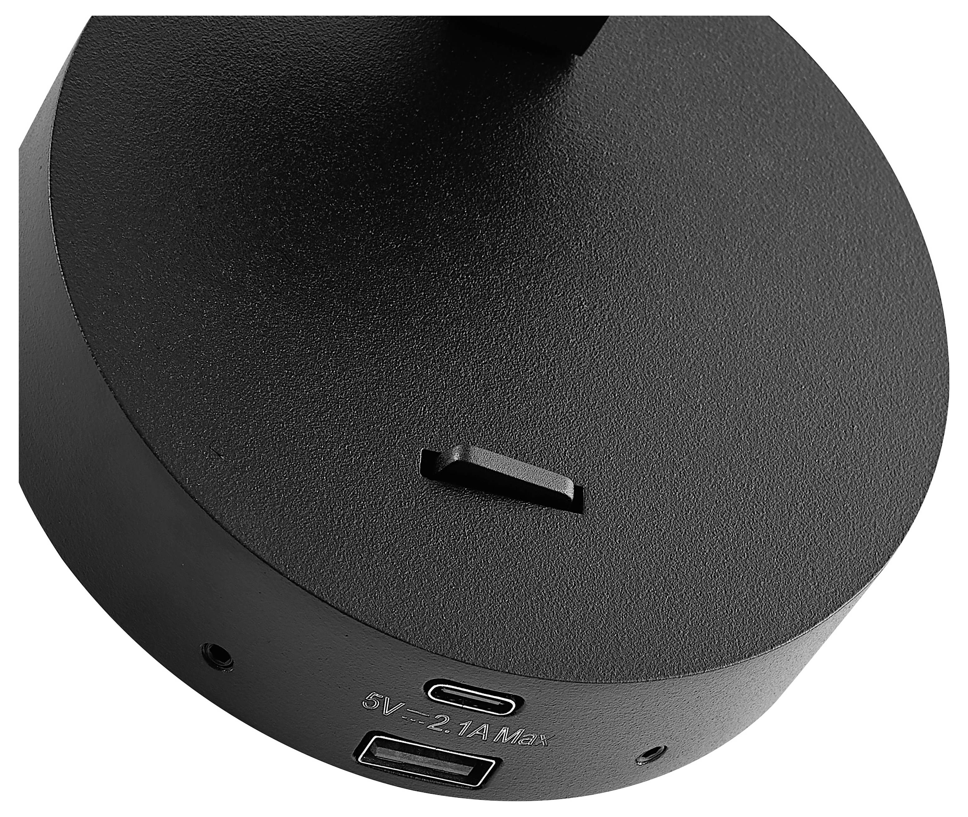 Deko Light Can Tilt Round USB Base 341352 Wandleuchte GU10 7.5W Schwarz (RAL 9005)