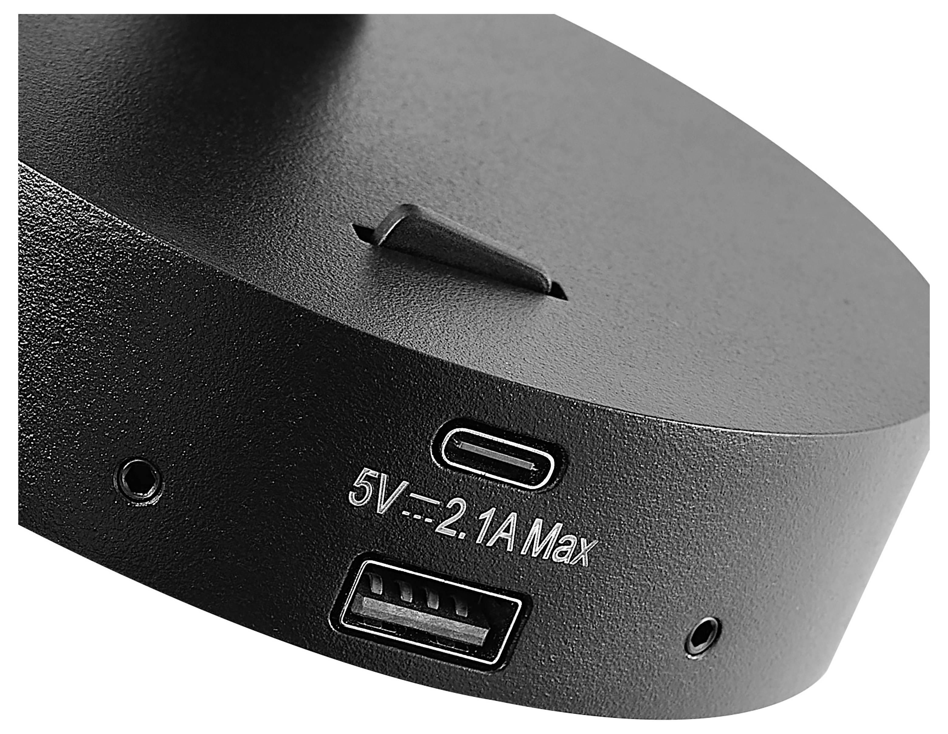 Deko Light Can Tilt Round USB Base 341352 Wandleuchte GU10 7.5W Schwarz (RAL 9005)
