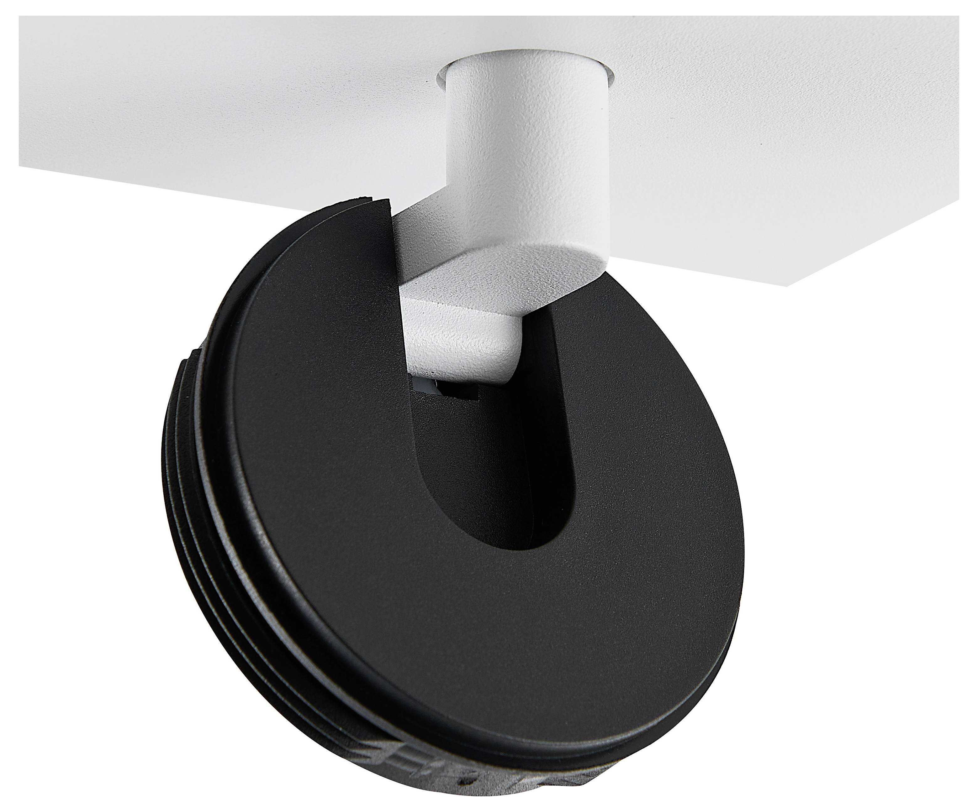 Deko Light 348264 Can Tilt Square Base Aufbauleuchte GU10 7.5W Weiß (RAL 9003)