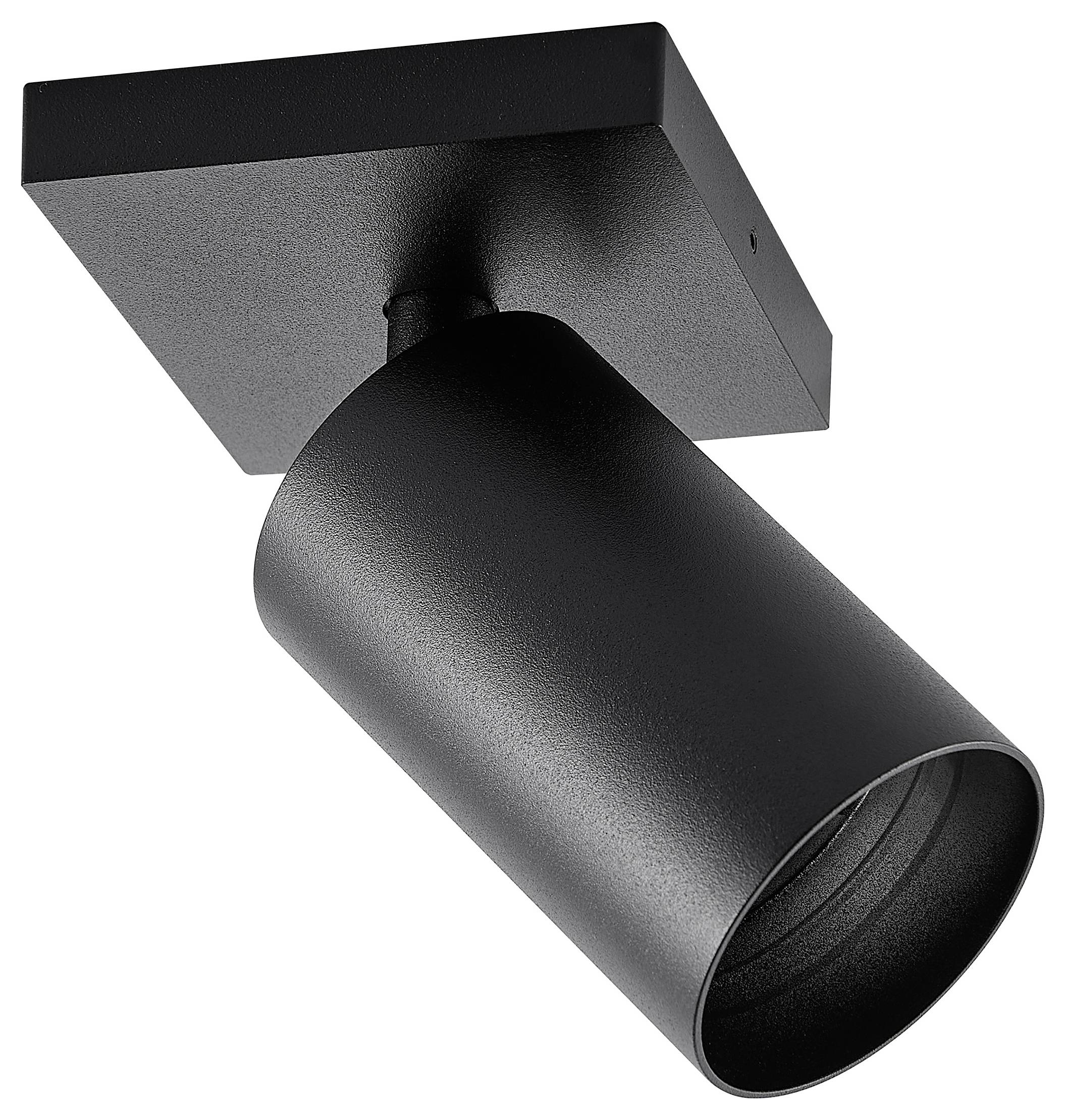 Deko Light 348265 Can Tilt Square Base Aufbauleuchte GU10 7.5W Schwarz (RAL 9005)