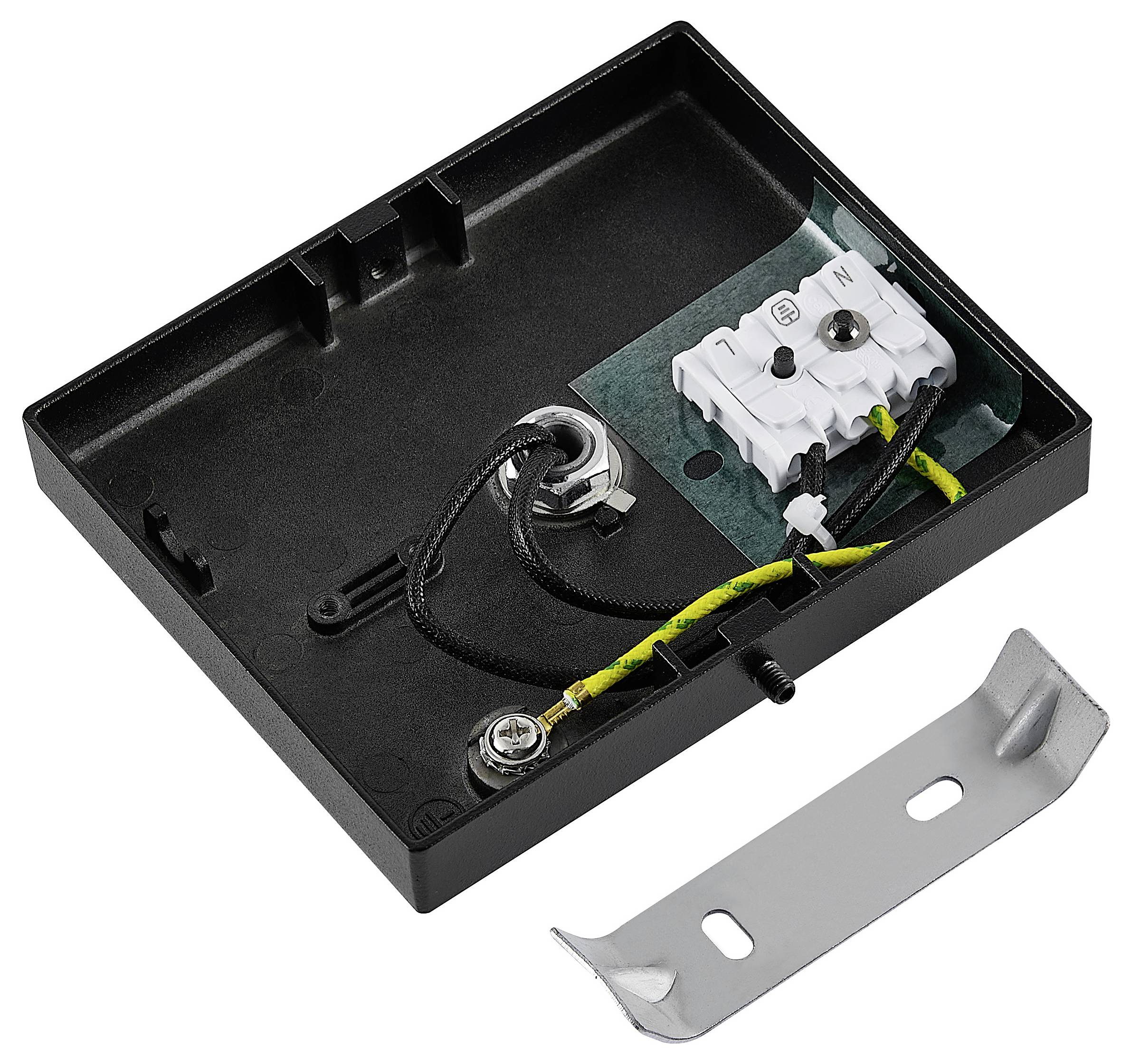 Deko Light 348265 Can Tilt Square Base Aufbauleuchte GU10 7.5W Schwarz (RAL 9005)