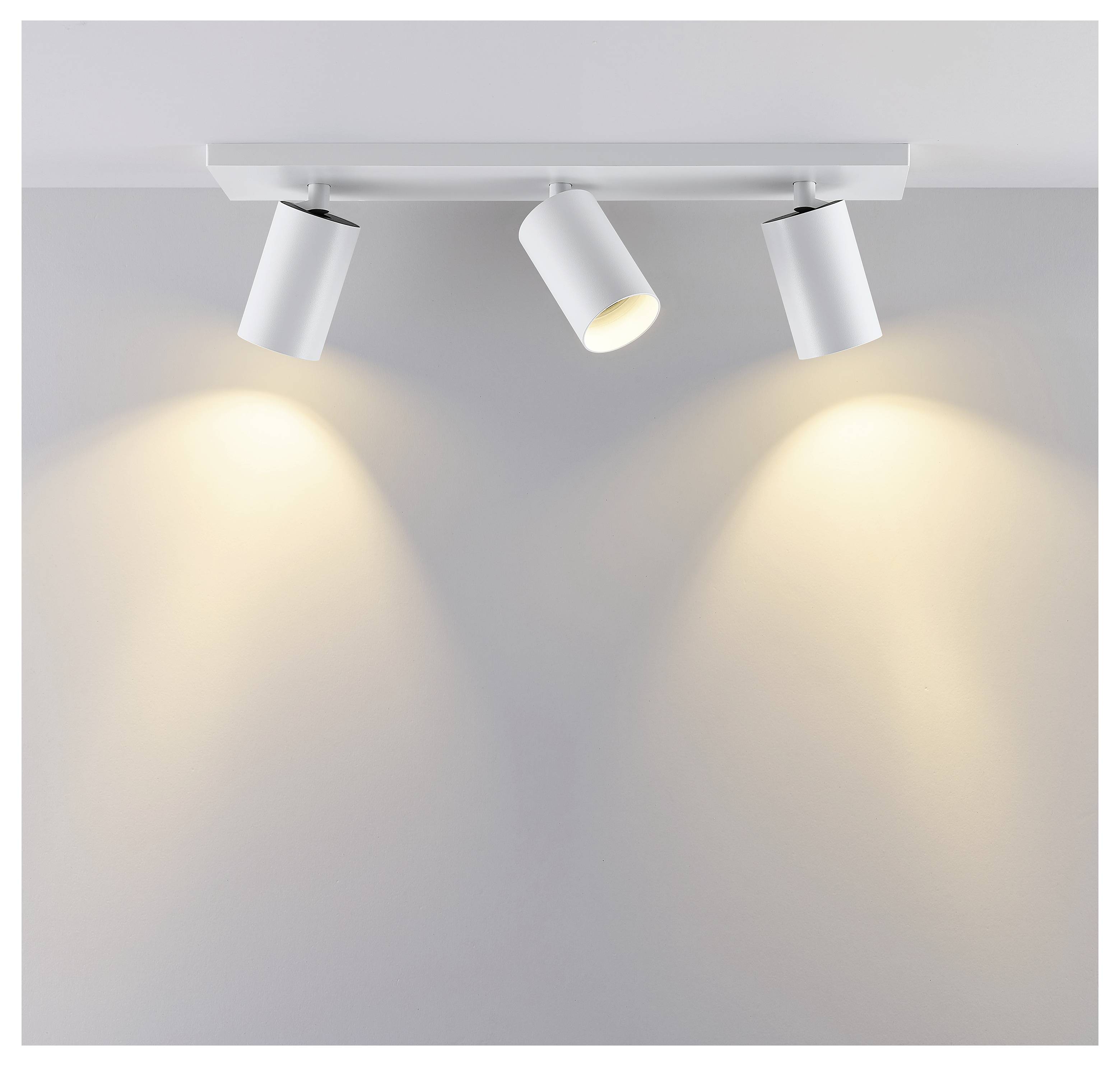 Deko Light 348268 Can Tilt Square Base Aufbauleuchte GU10 7.5W Weiß (RAL 9003)