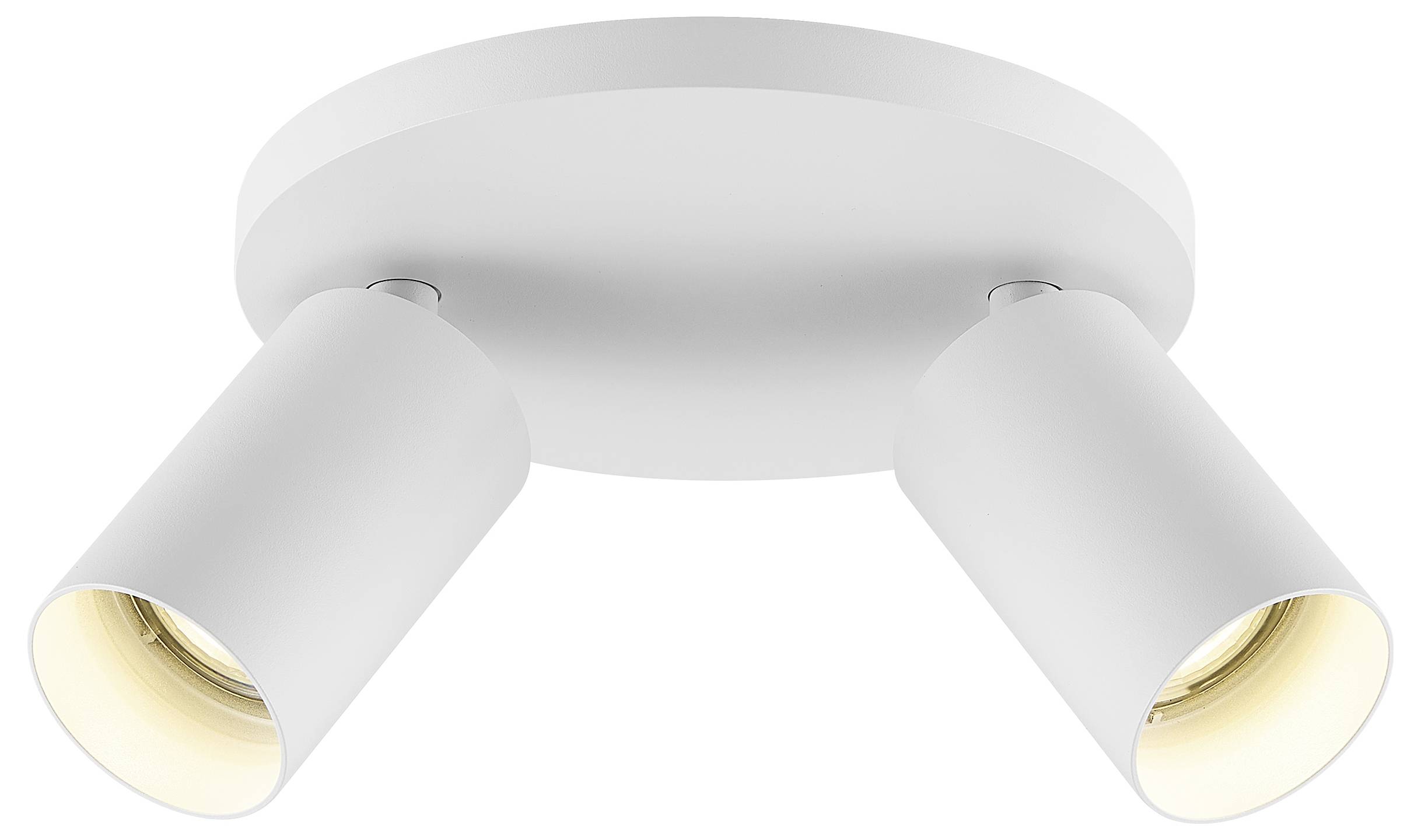 Deko Light 348272 Can Tilt Round Base Aufbauleuchte GU10 7.5W Weiß (RAL 9003)