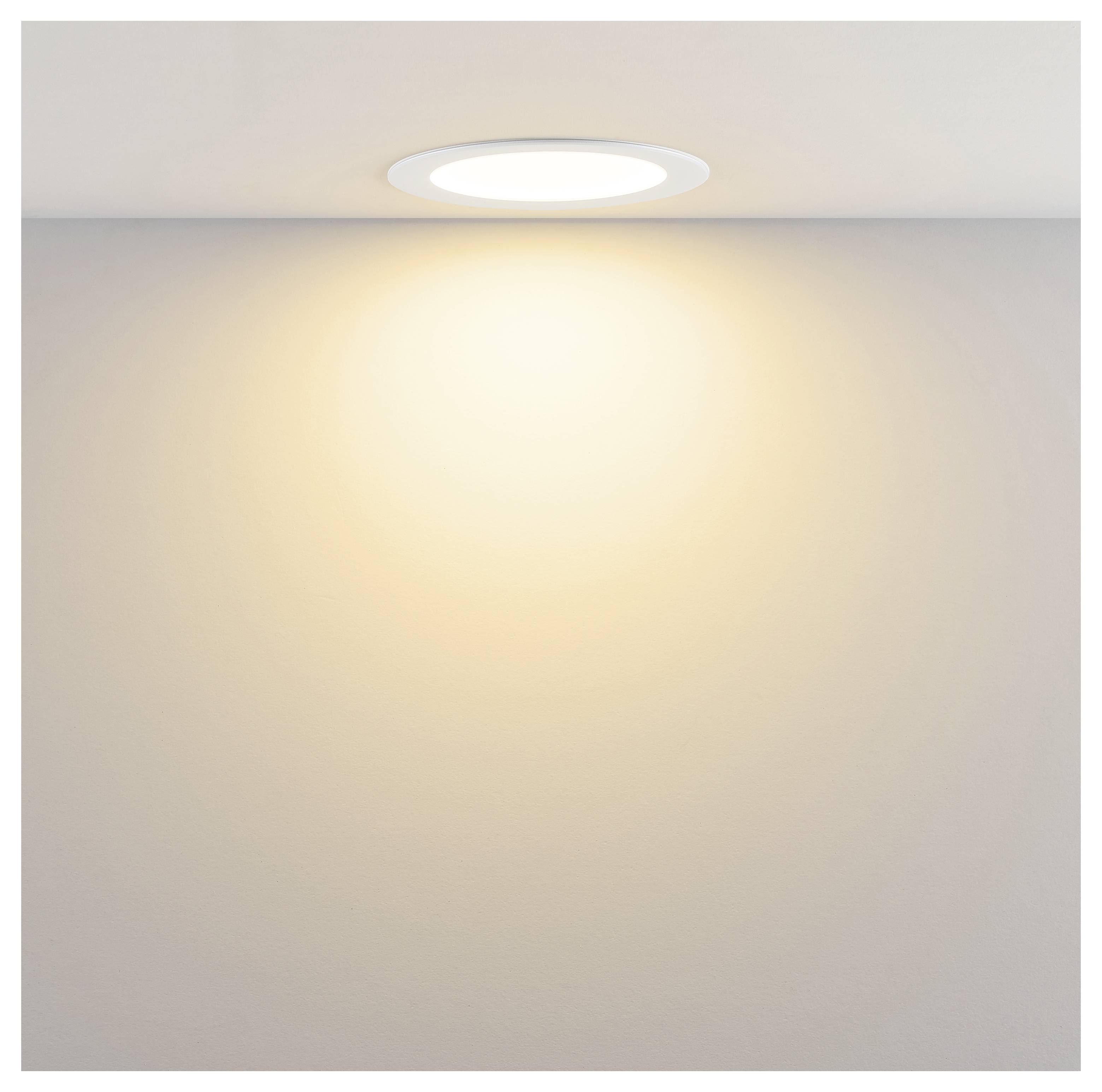 Deko Light 565414 Downlight - Anik Round 165 Einbauleuchte LED 12W Weiß (RAL 9016)