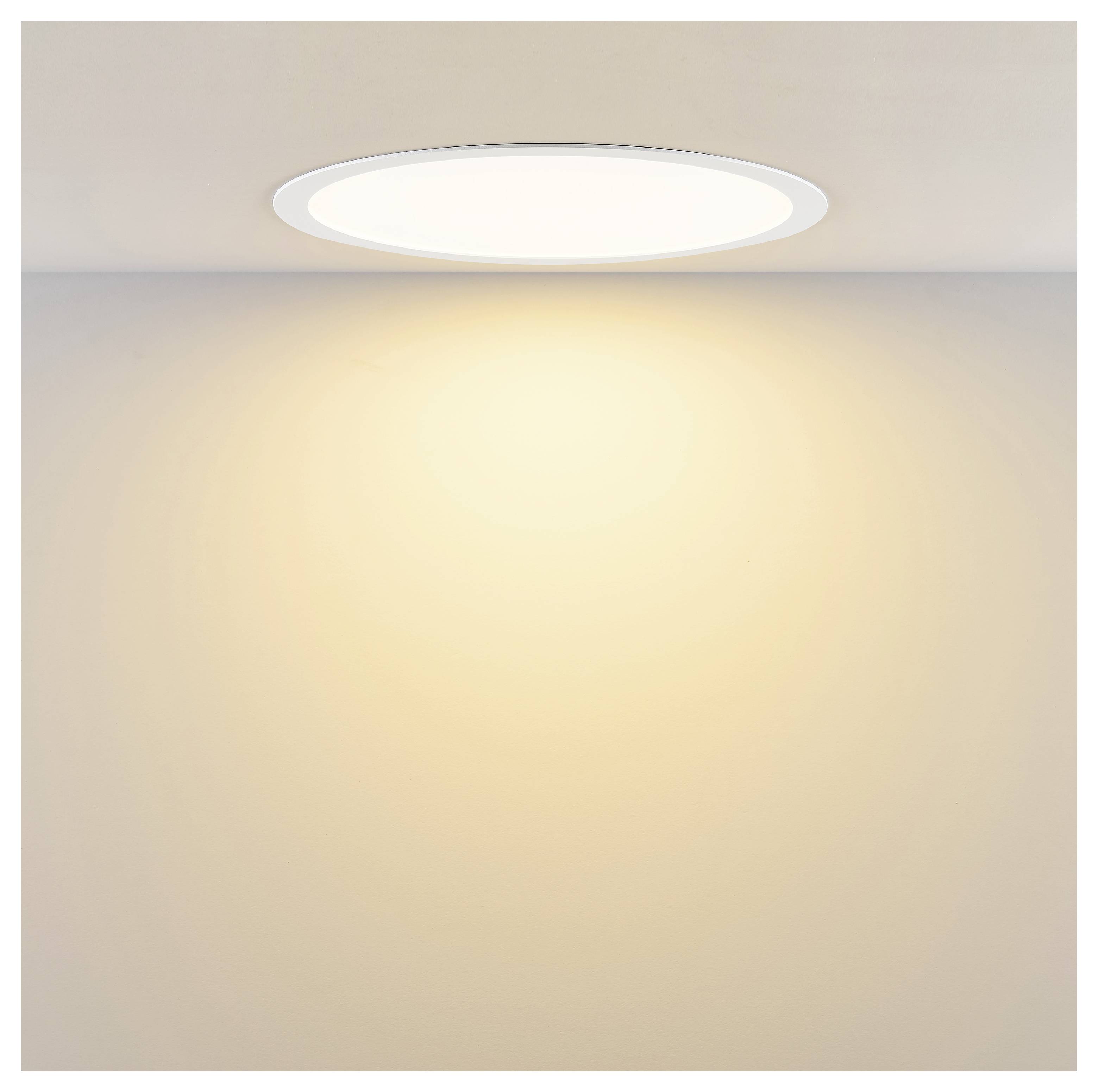 Deko Light 565419 Downlight - Anik Round 380 Einbauleuchte LED 30W Weiß (RAL 9016)