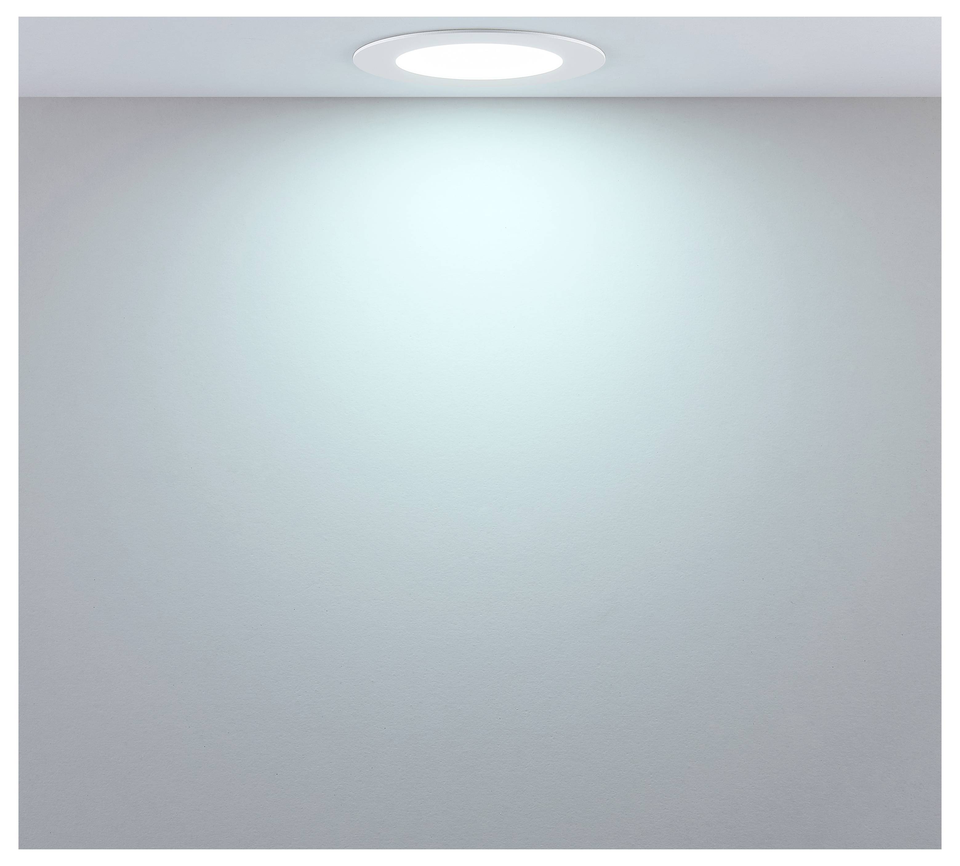 Deko Light 565422 Downlight - Anik CCT Round 130 Einbauleuchte LED 9W Verkehrsweiß (RAL 9016)