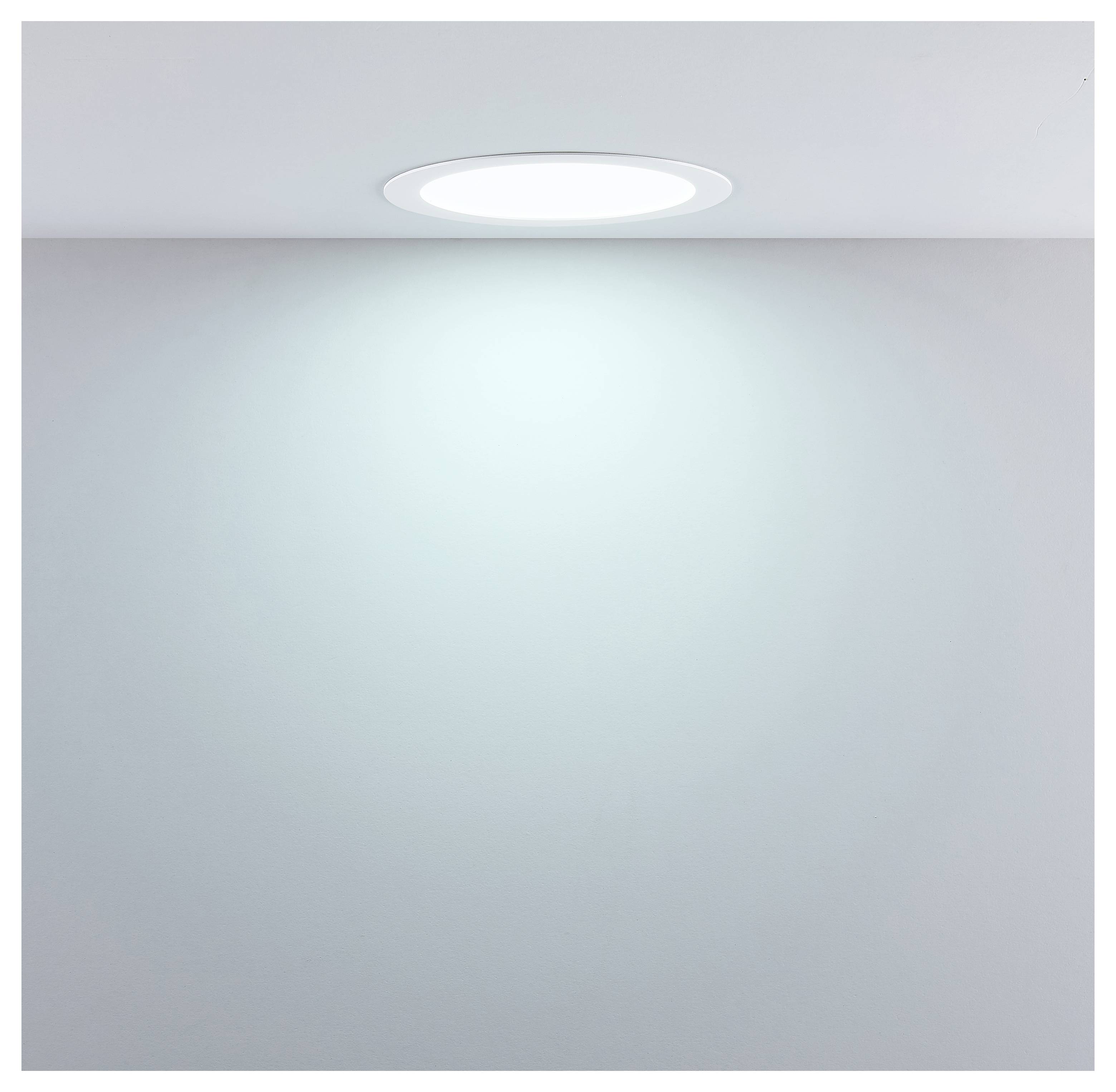 Deko Light 565424 Downlight - Anik CCT Round 220 Einbauleuchte LED 17W Verkehrsweiß (RAL 9016)