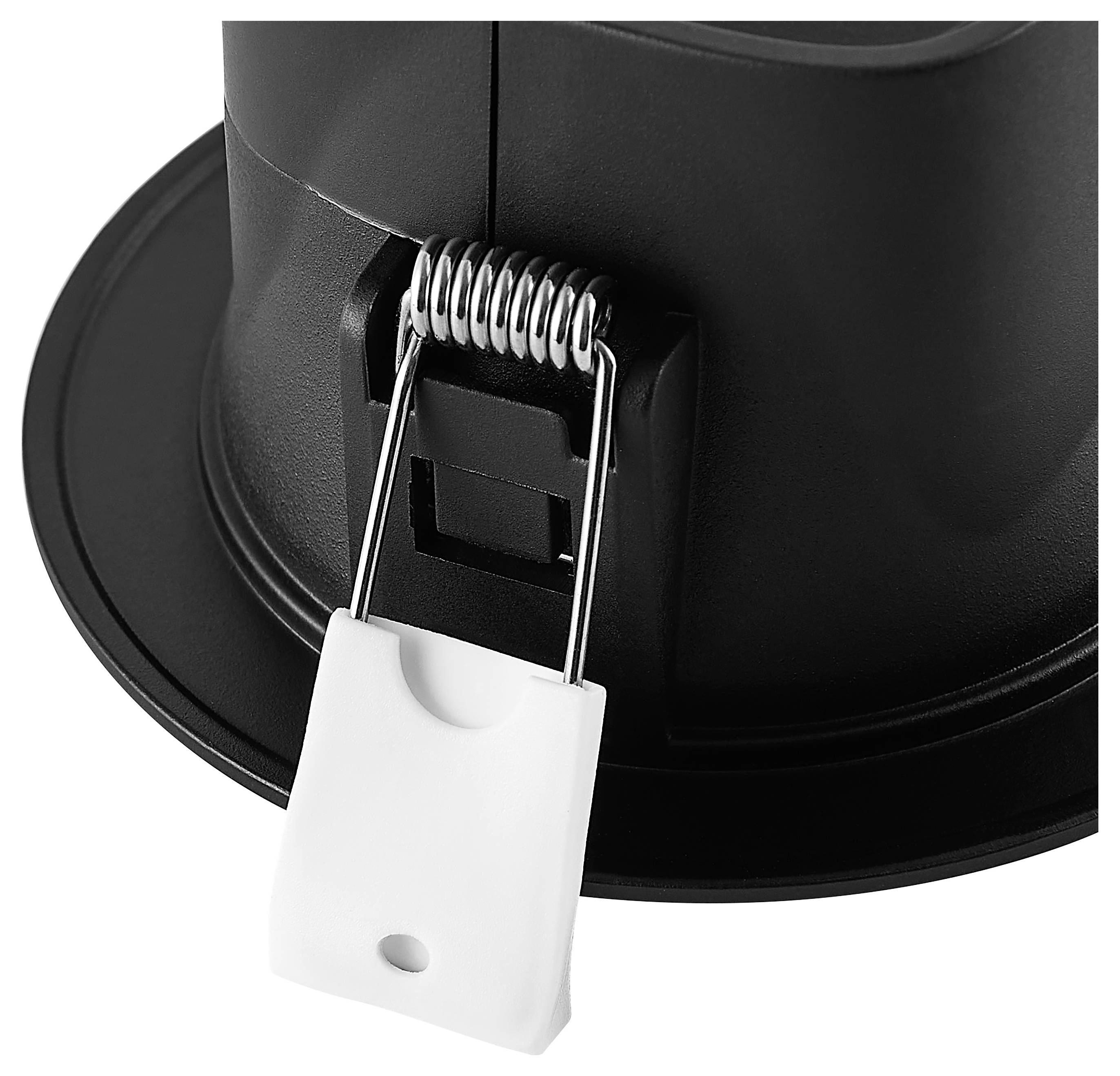 Deko Light 565746 Downlight - Acrux Pro 68 Einbauleuchte LED 7W Tiefschwarz (RAL 9005)