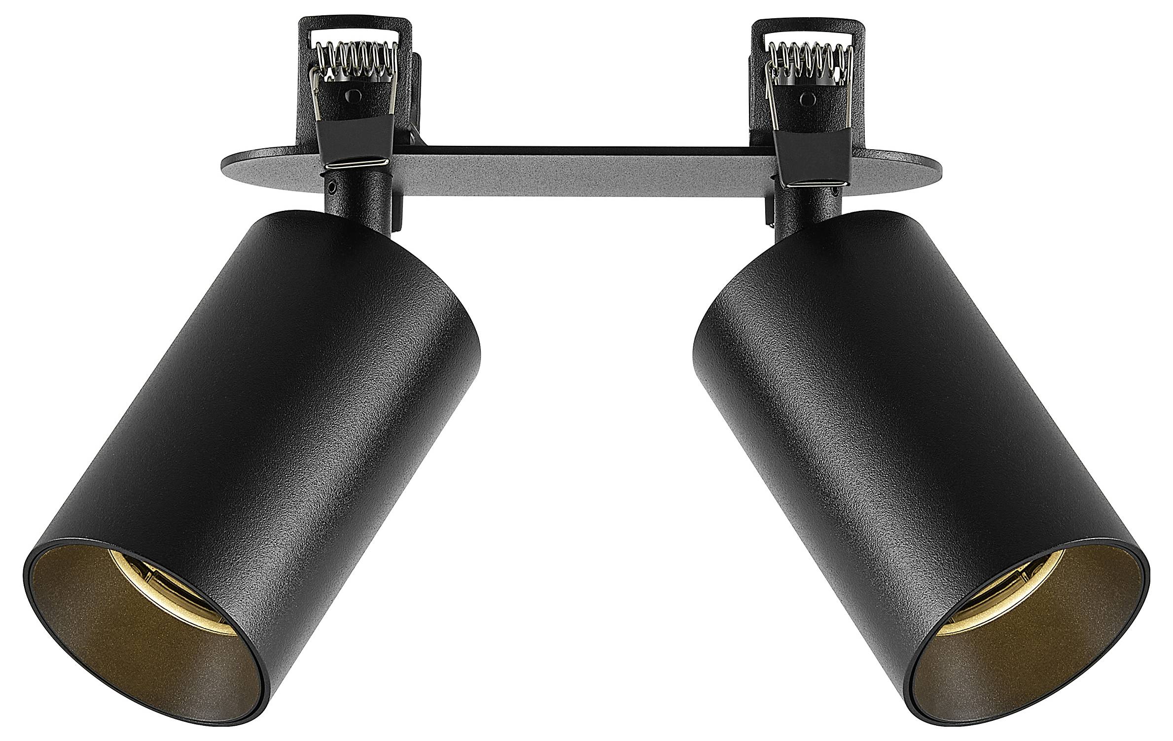 Deko Light 565758 Can Tilt Round Einbauleuchte GU10 7.5W Schwarz (RAL 9005)