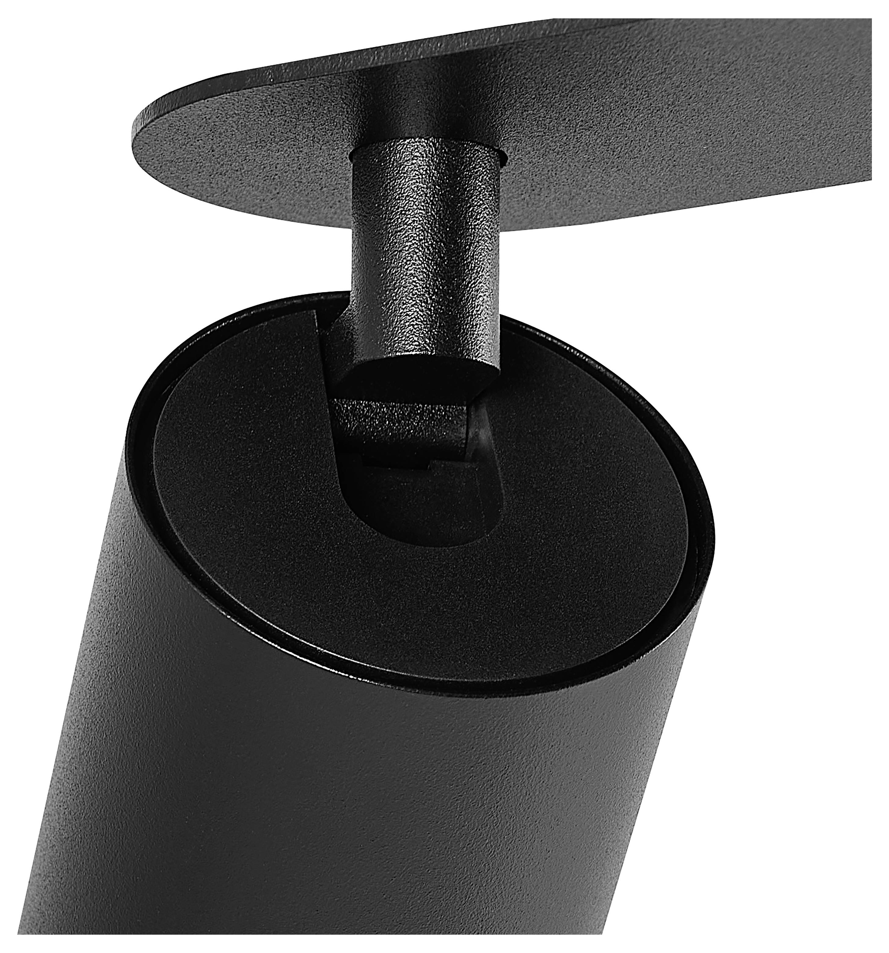 Deko Light 565758 Can Tilt Round Einbauleuchte GU10 7.5W Schwarz (RAL 9005)