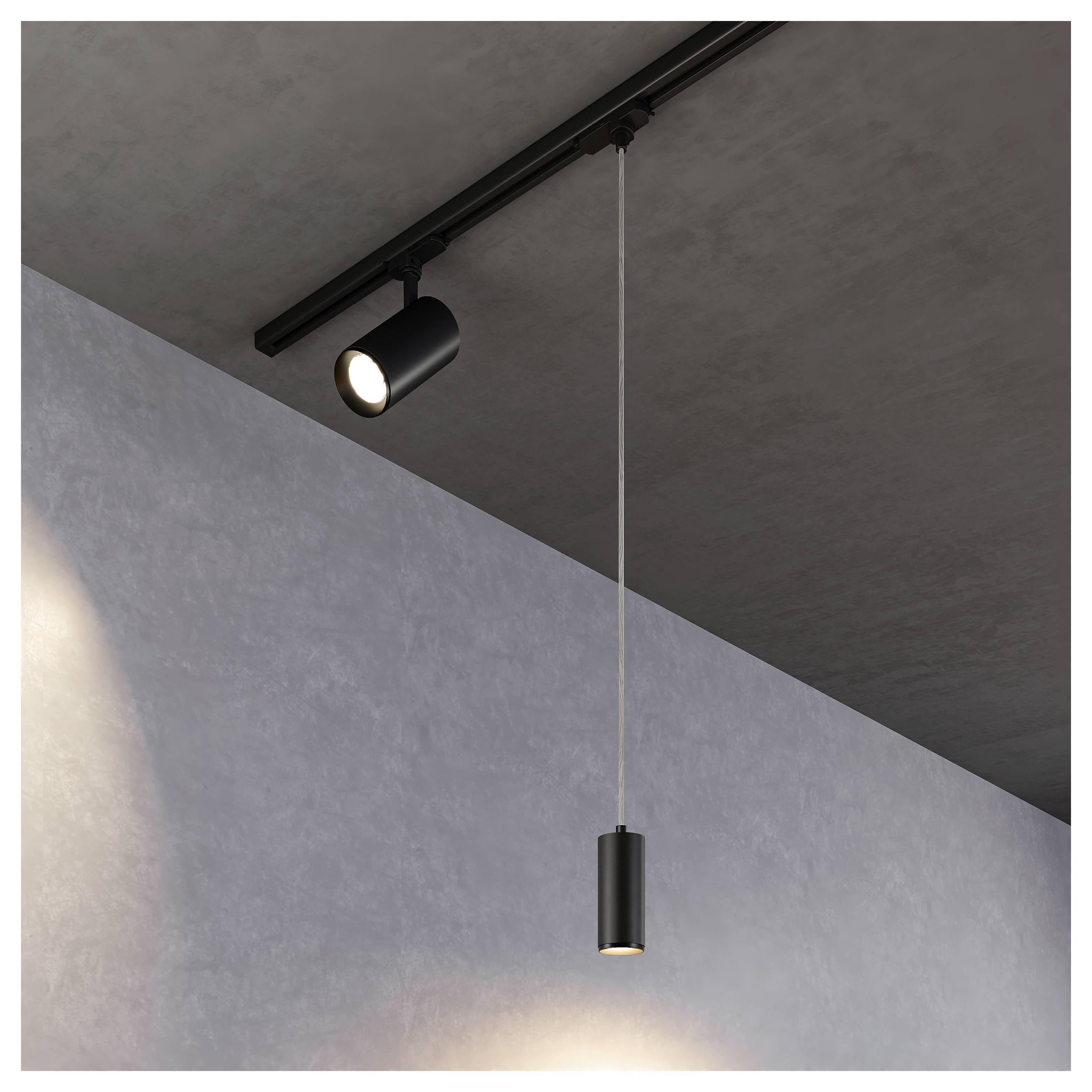 Deko Light Lucea 30 CCT Tilt 3-Phasenleuchte 33W LED Tiefschwarz (RAL 9005)