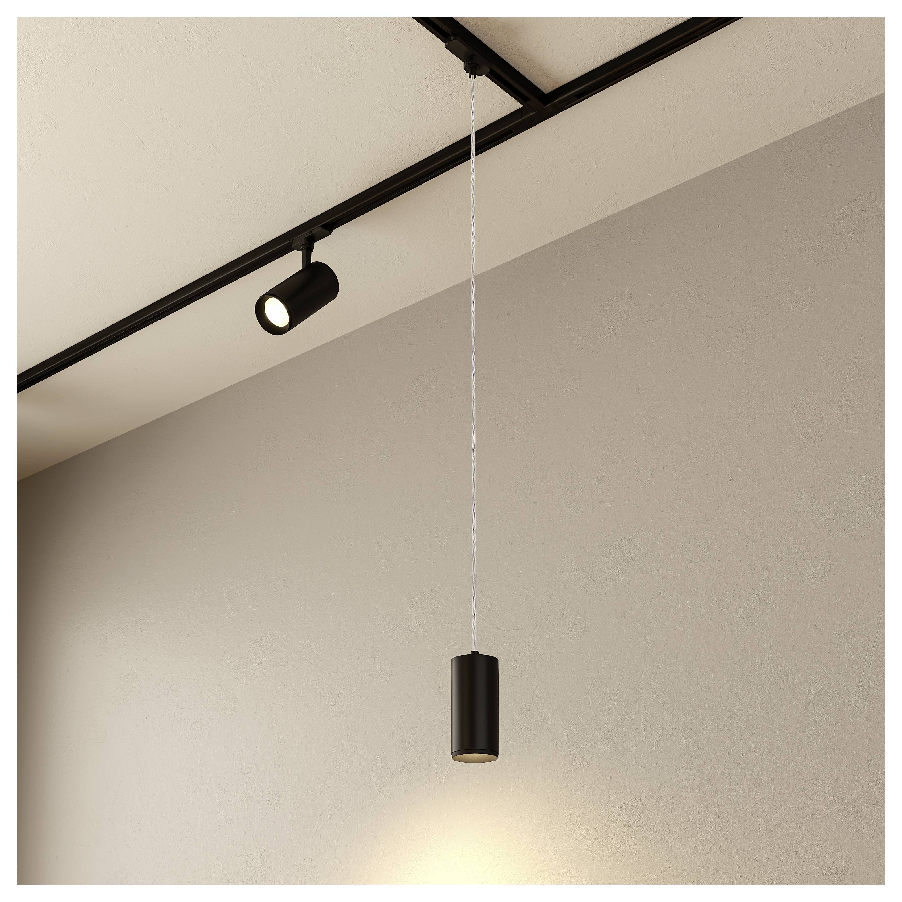 Deko Light Lucea 30 CCT Tilt 3-Phasenleuchte 33W LED Tiefschwarz (RAL 9005)