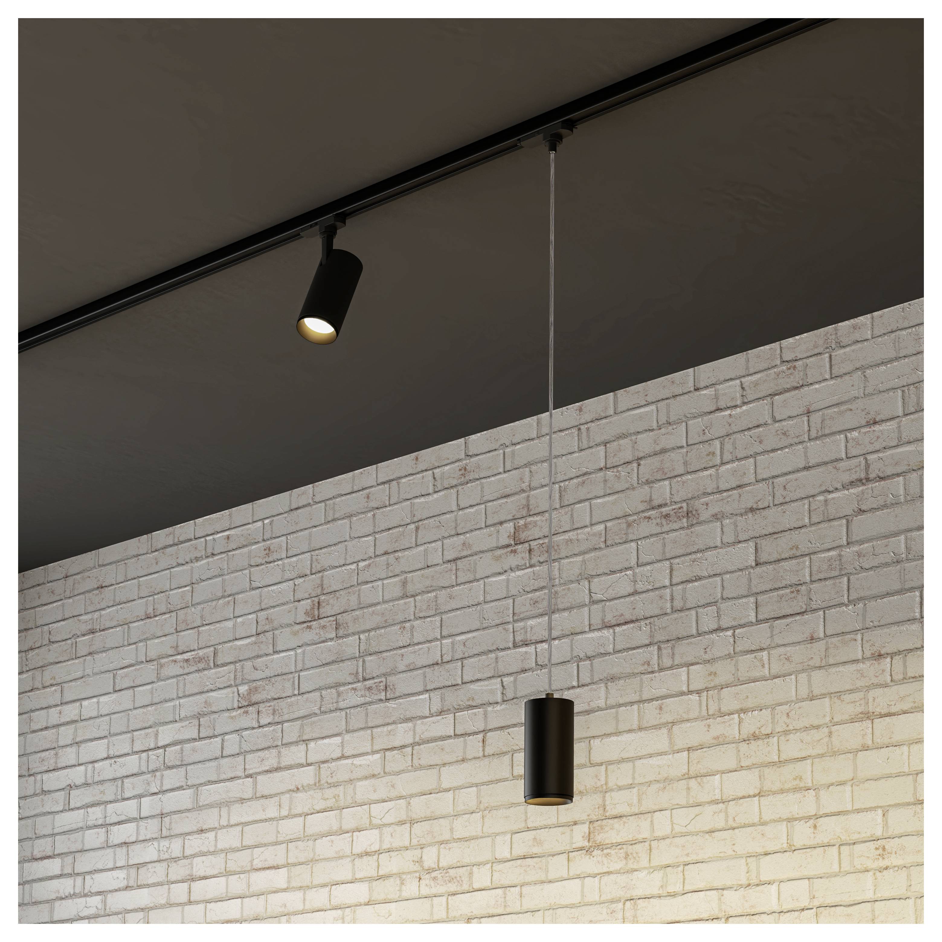 Deko Light Lucea 10 3-Phasenleuchte 10W LED Tiefschwarz (RAL 9005)
