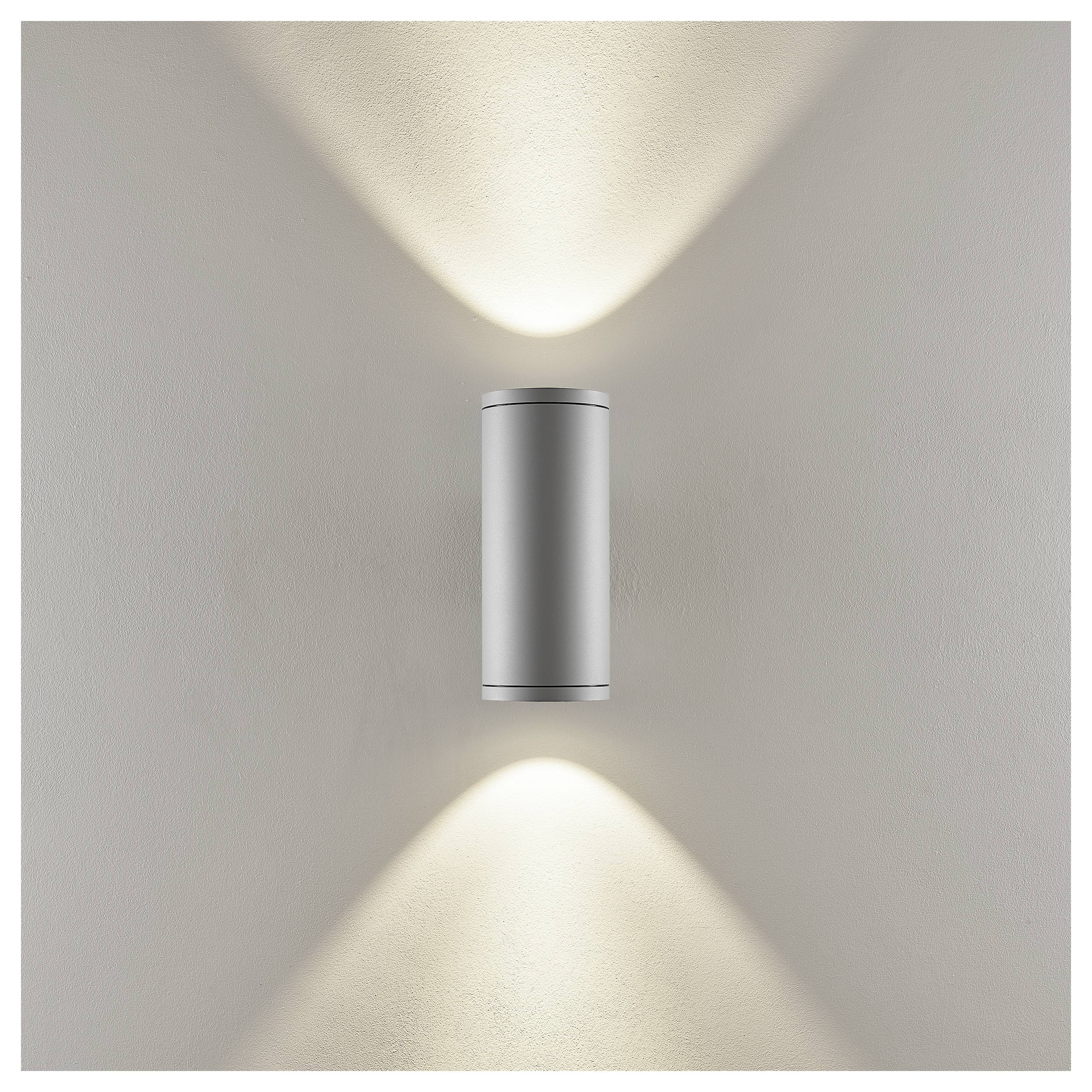 Deko Light ShoreLine Pro Round Up+Down 731178 Wandaufbauleuchte 54W LED Verkehrsgrau (RAL 7042)