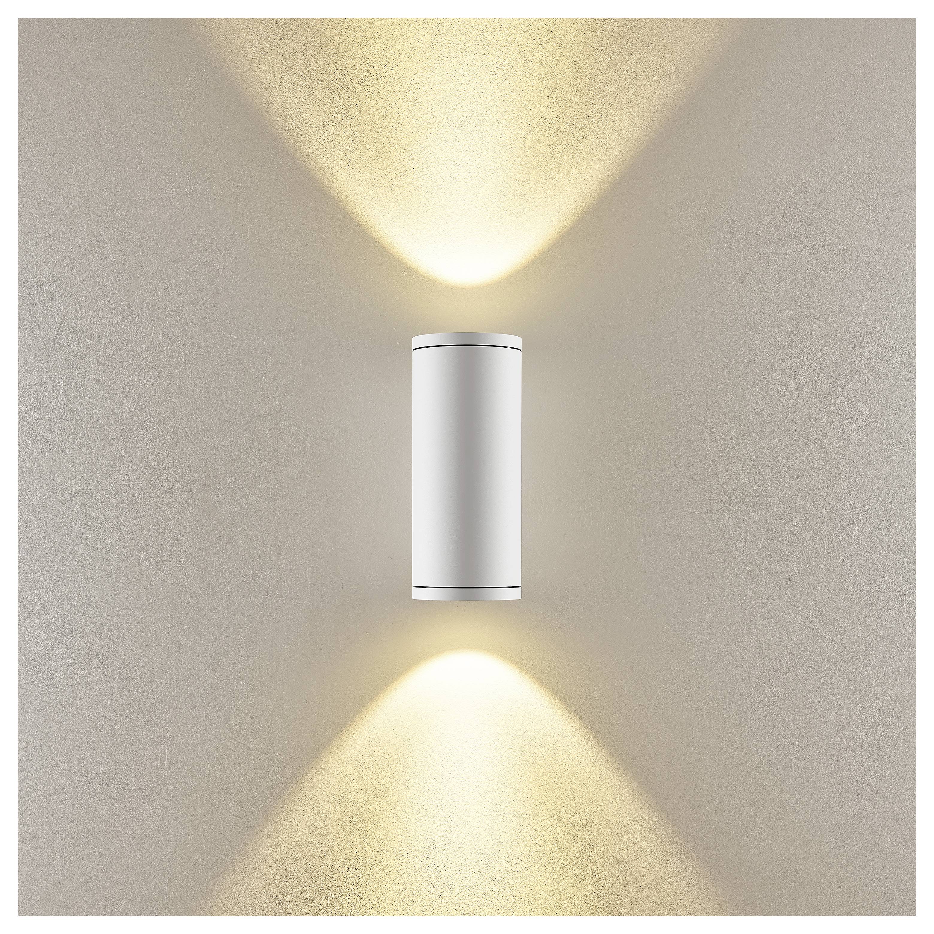 Deko Light ShoreLine Pro Round Up+Down 731180 Wandaufbauleuchte 54W LED Weiß (RAL 9003)