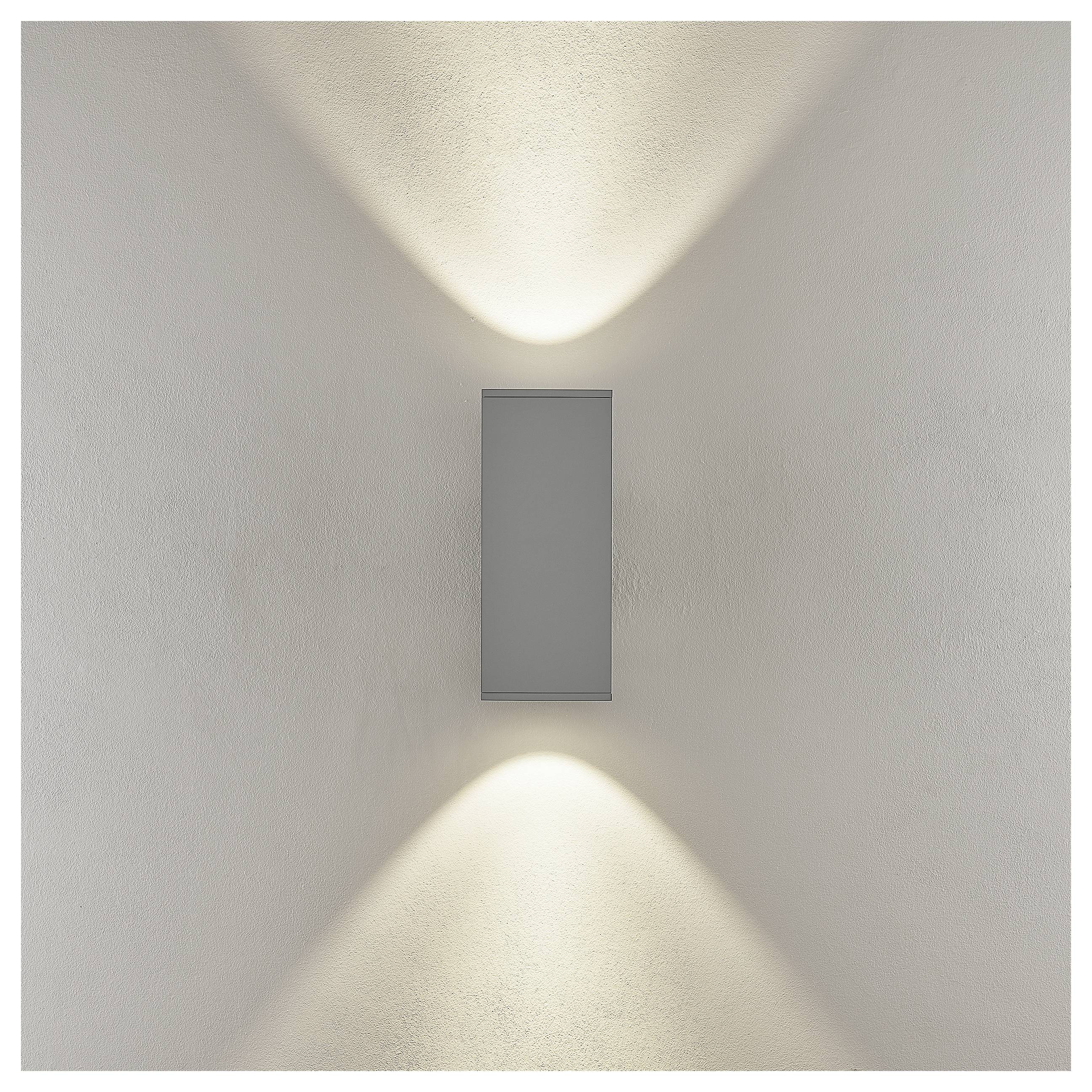 Deko Light ShoreLine Pro Square Up+Down 731187 Wandaufbauleuchte 31.5W LED Verkehrsgrau (RAL 7042)
