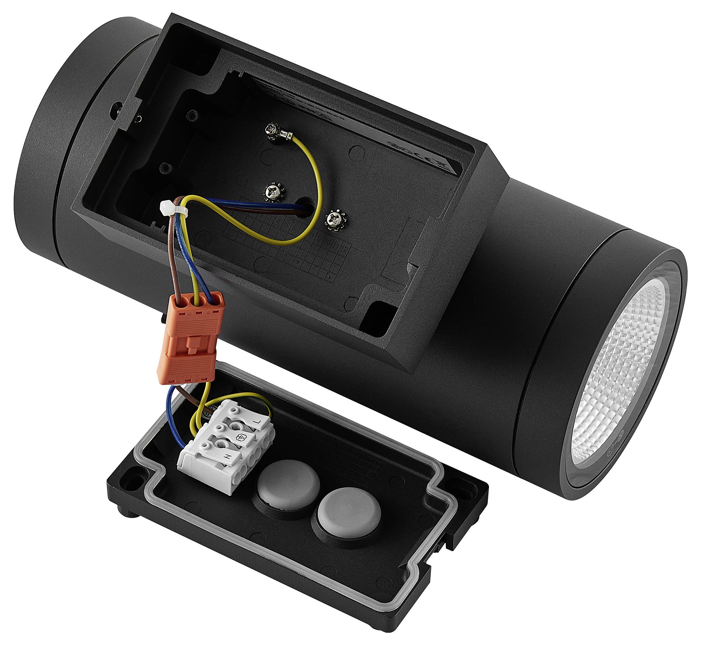 Deko Light ShoreLine Pro Round Up+Down 731194 Wandaufbauleuchte 20W LED Graphitgrau (RAL 7024)