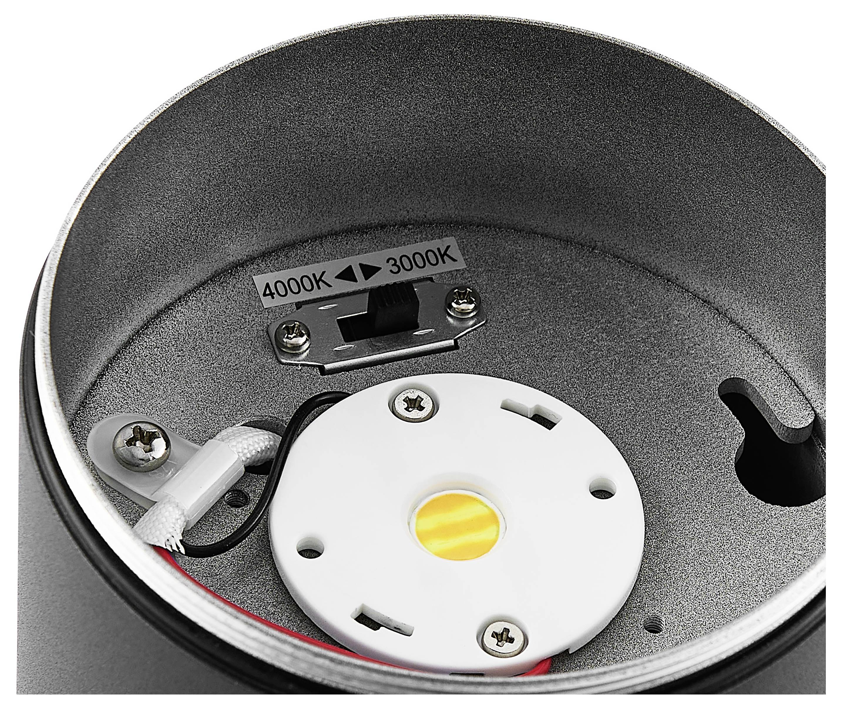 Deko Light ShoreLine Pro Round Up+Down 731194 Wandaufbauleuchte 20W LED Graphitgrau (RAL 7024)