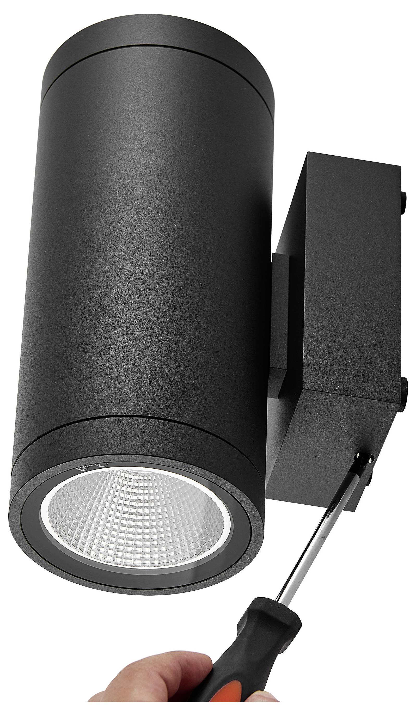 Deko Light ShoreLine Pro Round Up+Down 731194 Wandaufbauleuchte 20W LED Graphitgrau (RAL 7024)