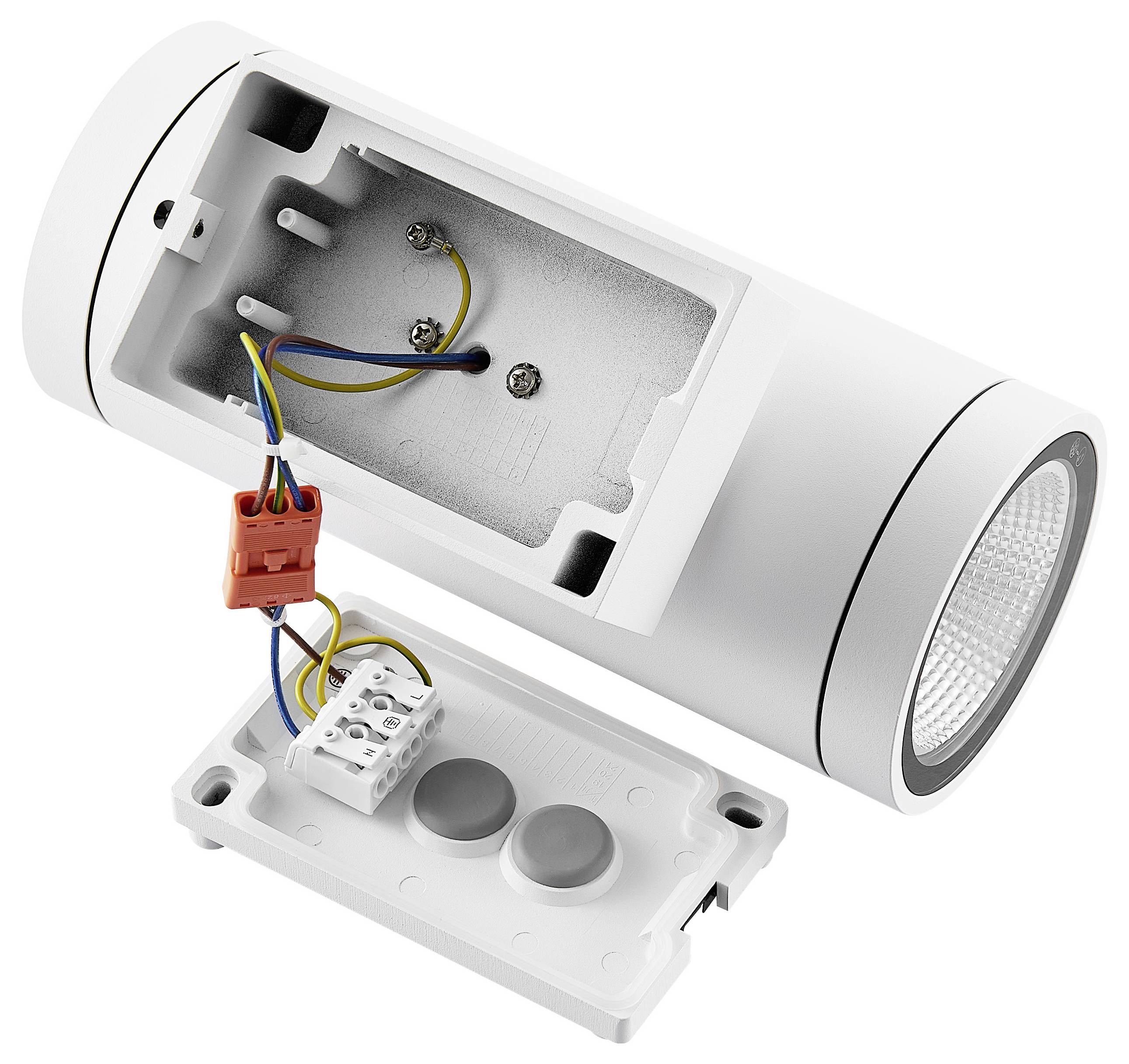Deko Light ShoreLine Pro Round Up+Down 731195 Wandaufbauleuchte 20W LED Weiß (RAL 9003)