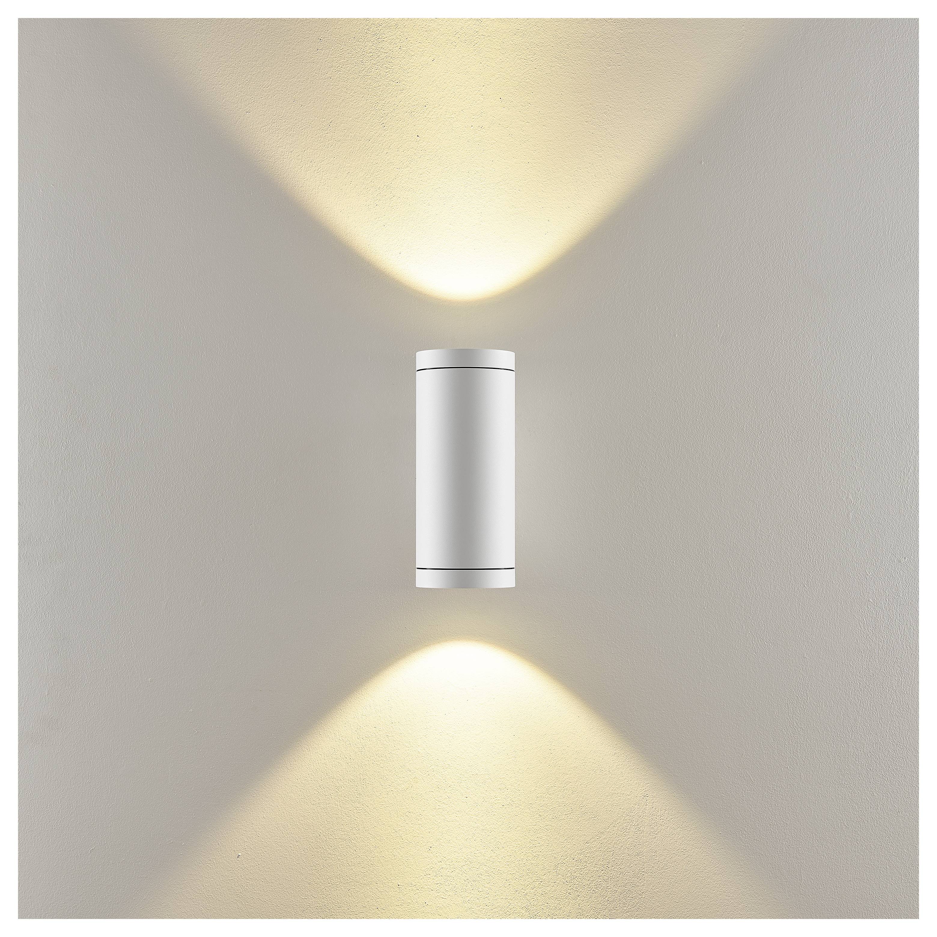 Deko Light ShoreLine Pro Round Up+Down 731195 Wandaufbauleuchte 20W LED Weiß (RAL 9003)