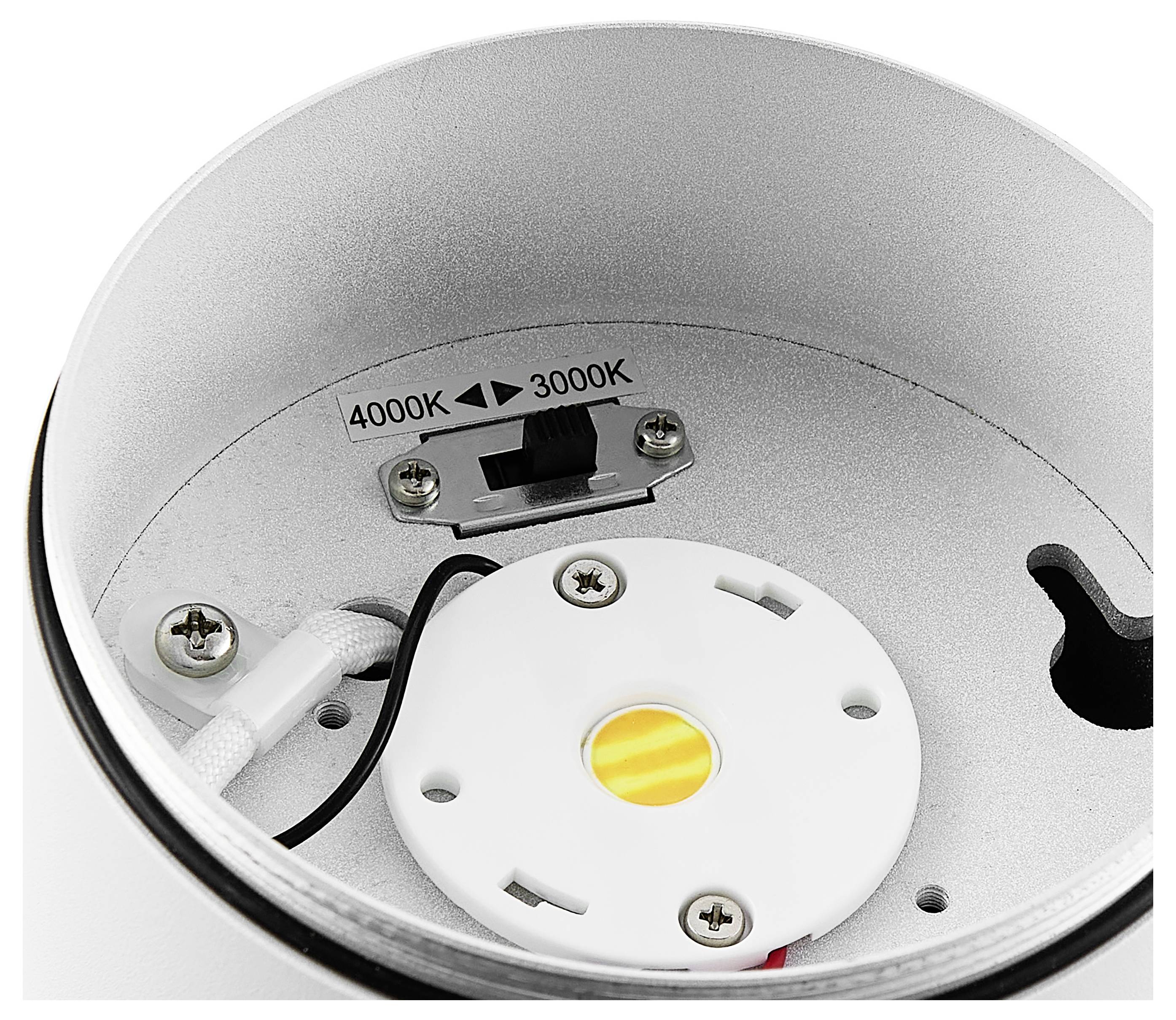 Deko Light ShoreLine Pro Round Up+Down 731195 Wandaufbauleuchte 20W LED Weiß (RAL 9003)