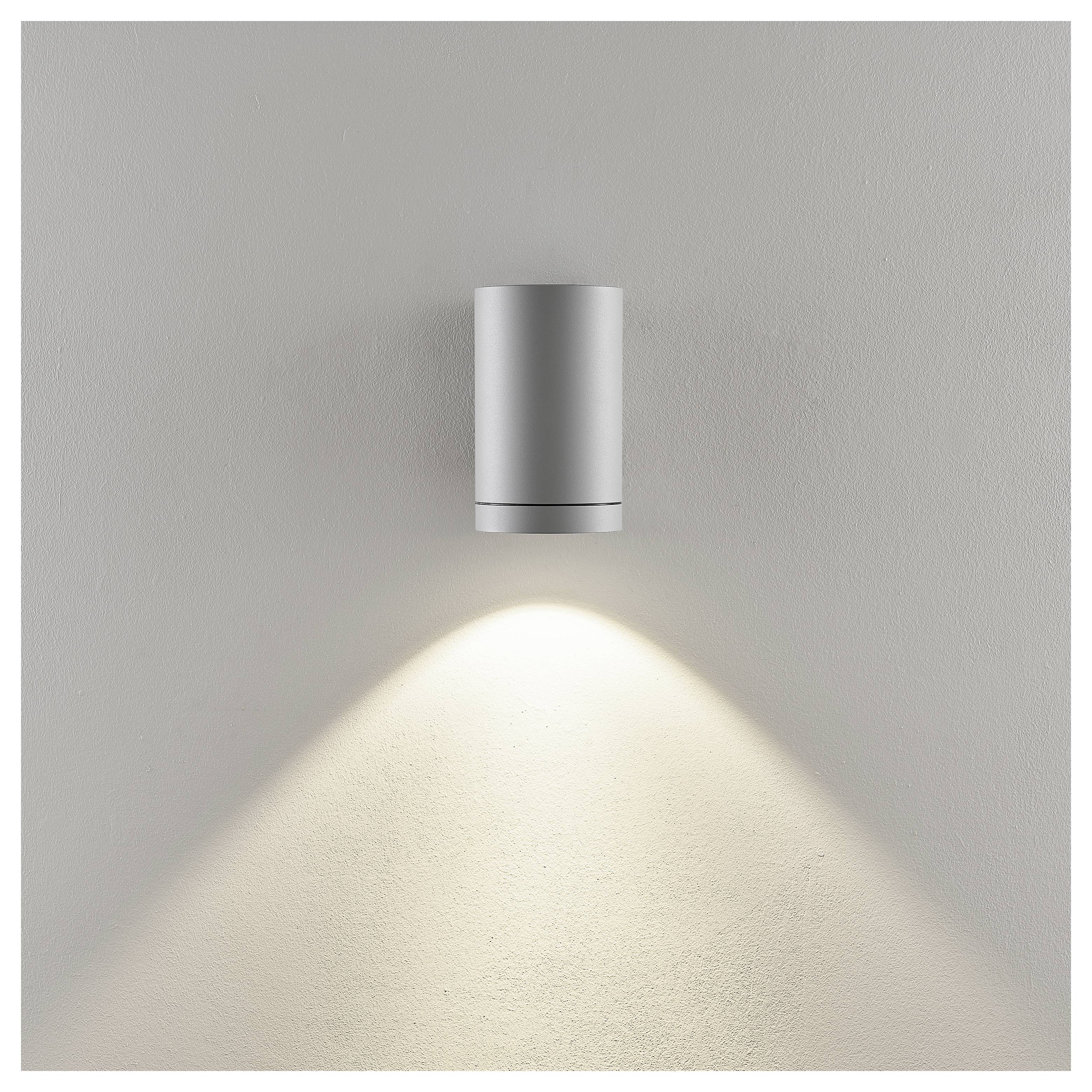 Deko Light ShoreLine Pro Round 731196 Wandaufbauleuchte 12W LED Verkehrsgrau (RAL 7042)