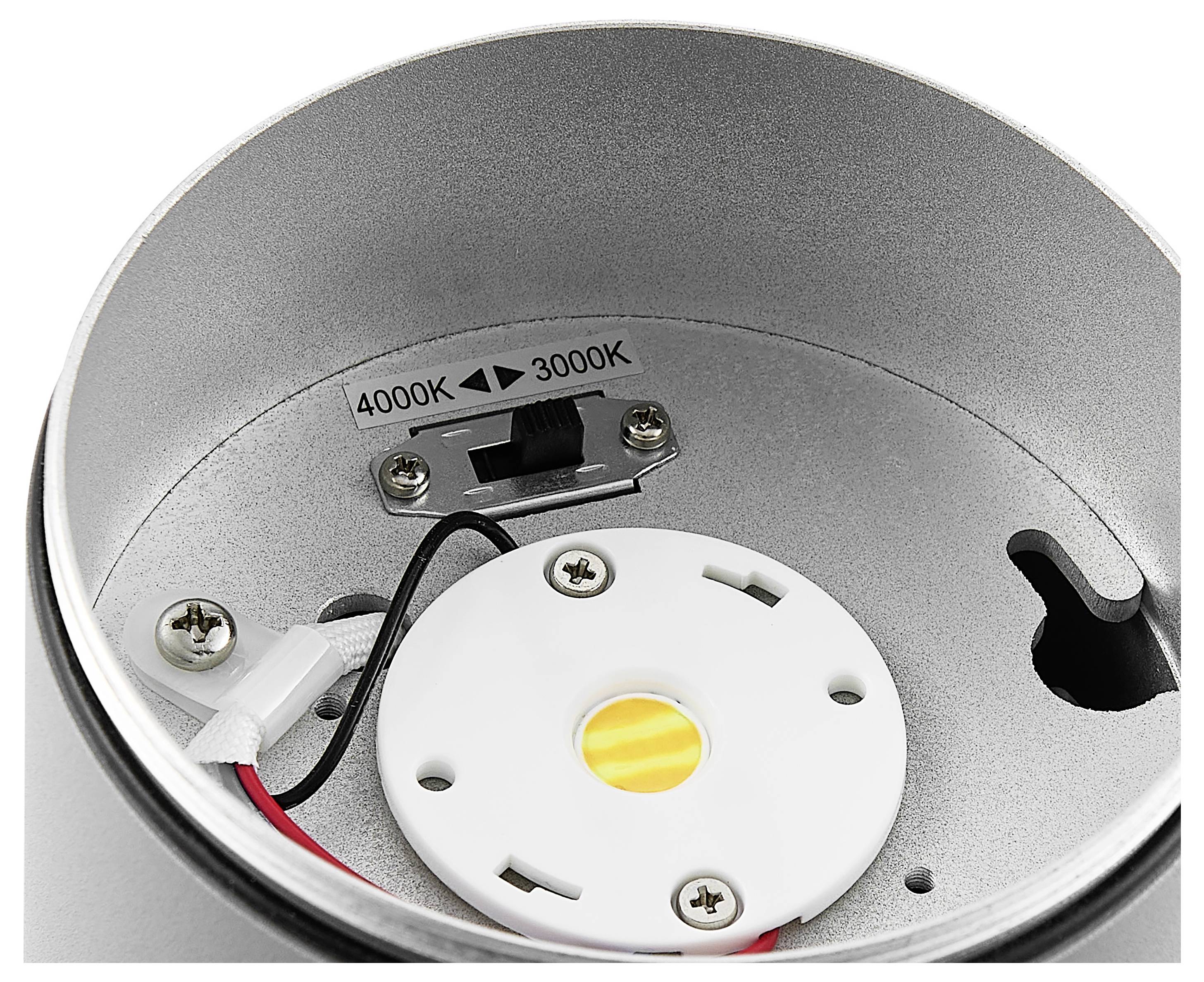 Deko Light ShoreLine Pro Round 731196 Wandaufbauleuchte 12W LED Verkehrsgrau (RAL 7042)