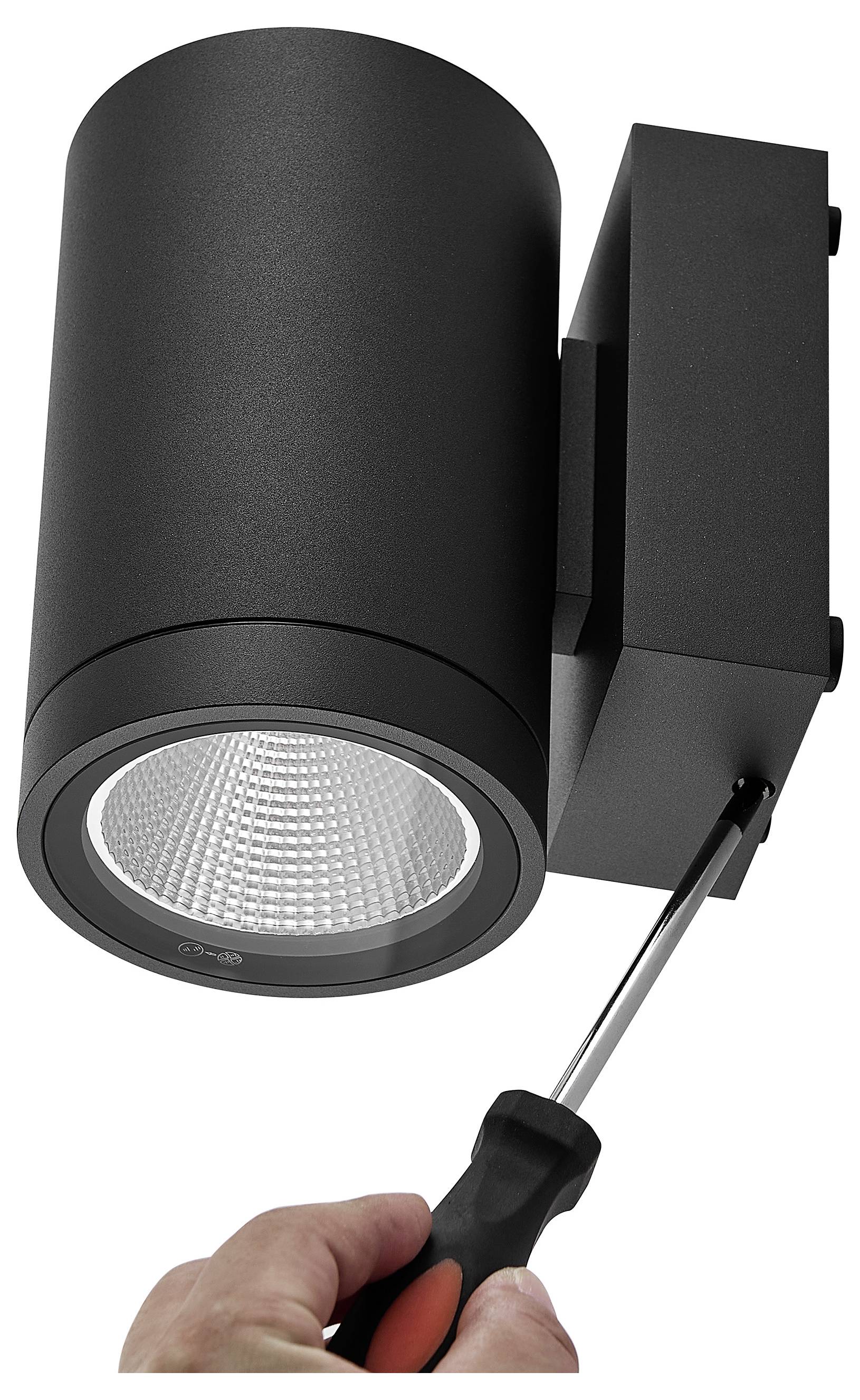 Deko Light ShoreLine Pro Round 731197 Wandaufbauleuchte 12W LED Graphitgrau (RAL 7024)