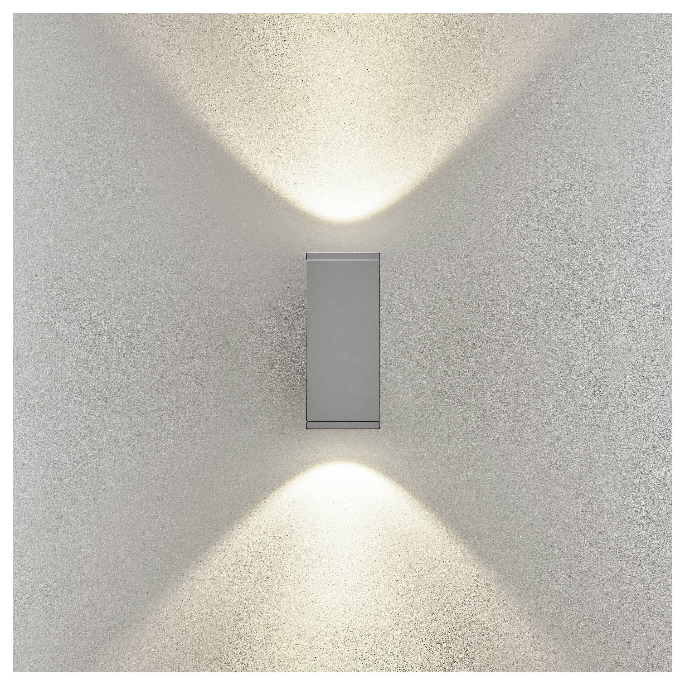 Deko Light ShoreLine Pro Square Up+Down 731199 Wandaufbauleuchte 21W LED Verkehrsgrau (RAL 7042)