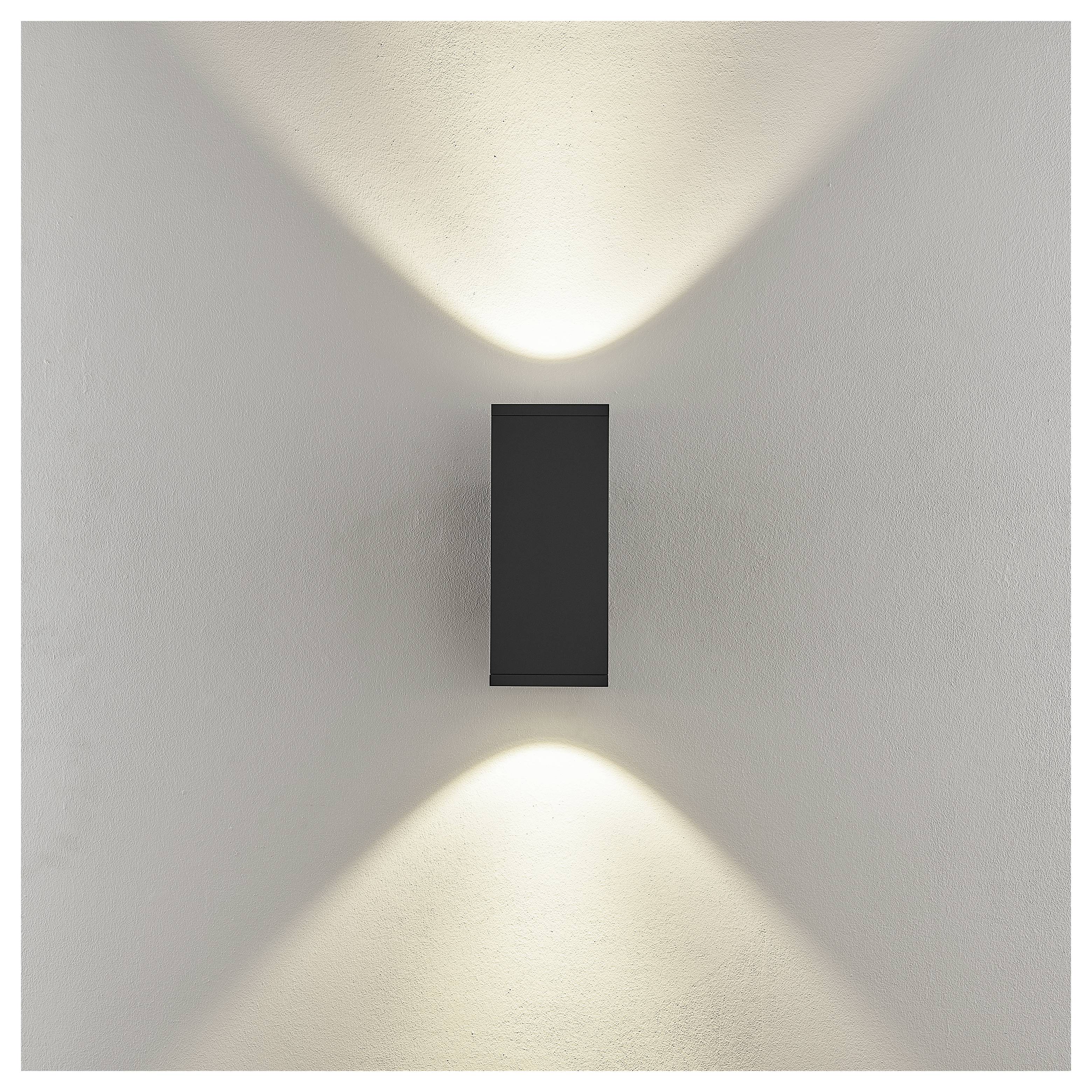 Deko Light ShoreLine Pro Square Up+Down 731200 Wandaufbauleuchte 21W LED Graphitgrau (RAL 7024)