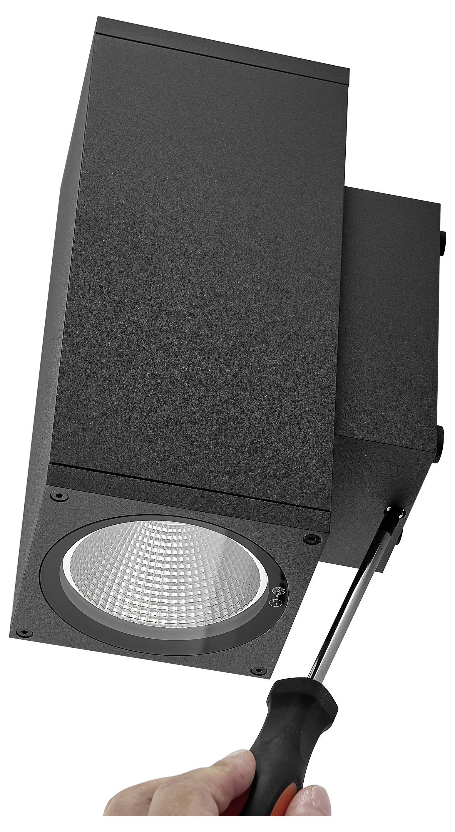 Deko Light ShoreLine Pro Square Up+Down 731200 Wandaufbauleuchte 21W LED Graphitgrau (RAL 7024)