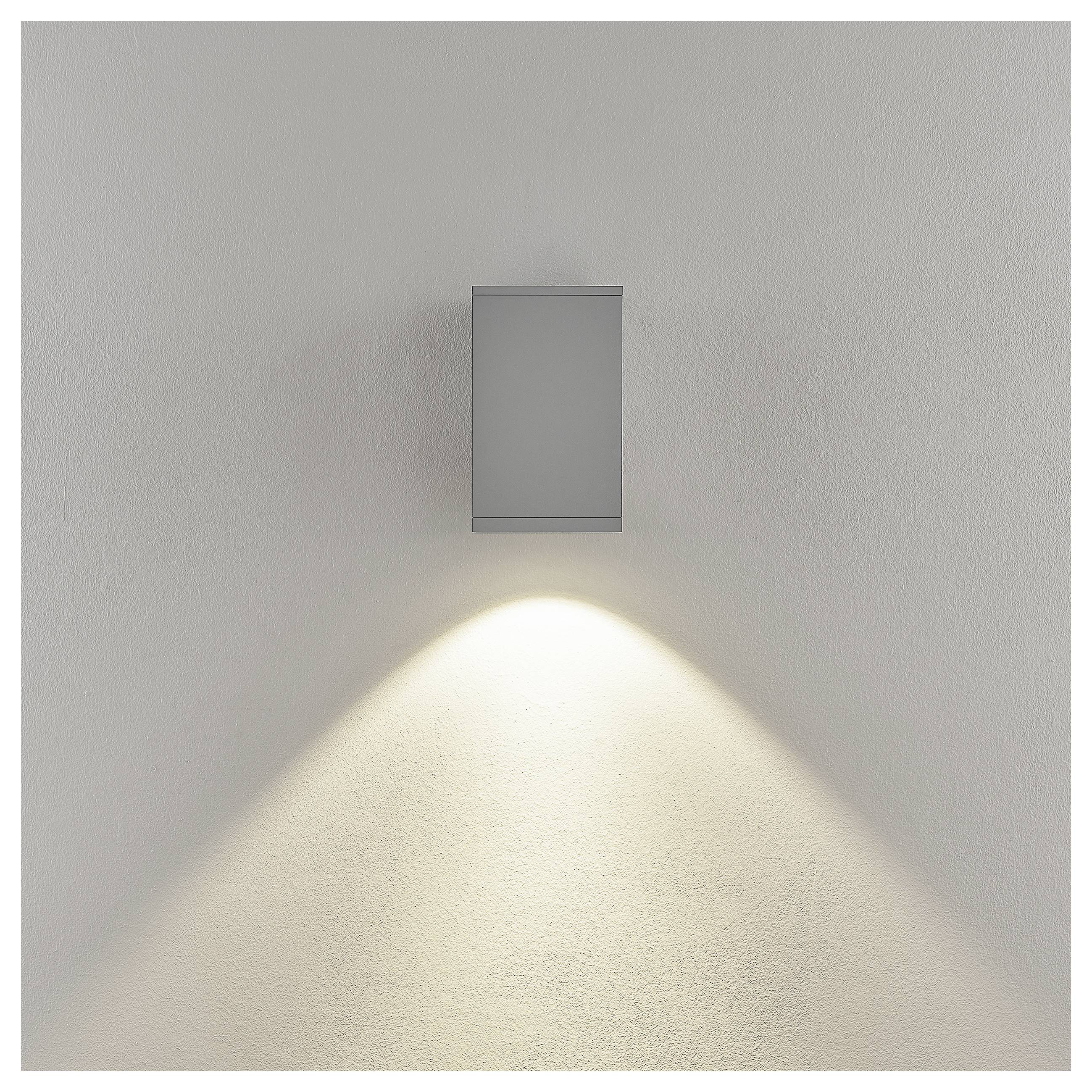 Deko Light ShoreLine Pro Square 731202 Wandaufbauleuchte 12W LED Verkehrsgrau (RAL 7042)
