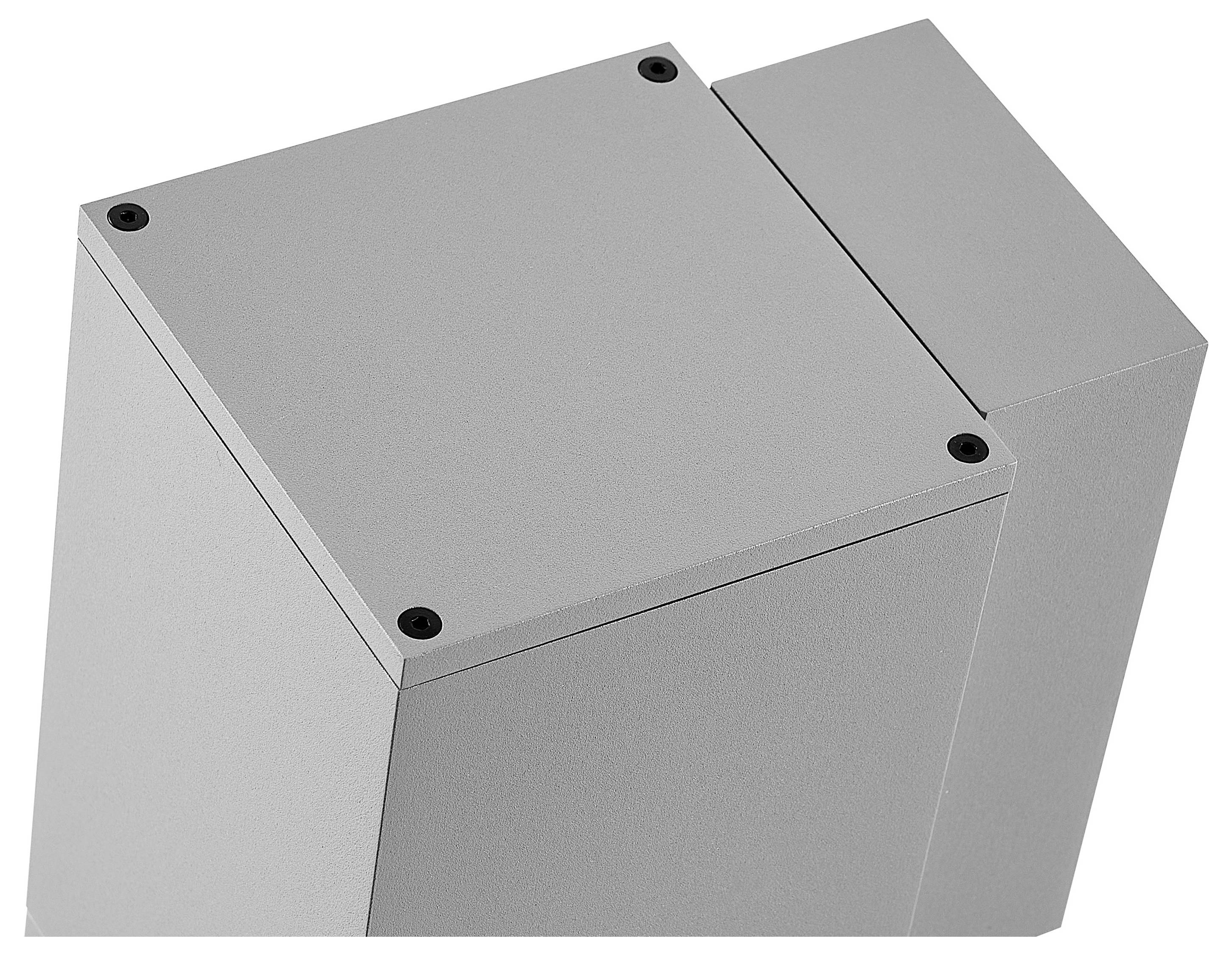 Deko Light ShoreLine Pro Square 731202 Wandaufbauleuchte 12W LED Verkehrsgrau (RAL 7042)